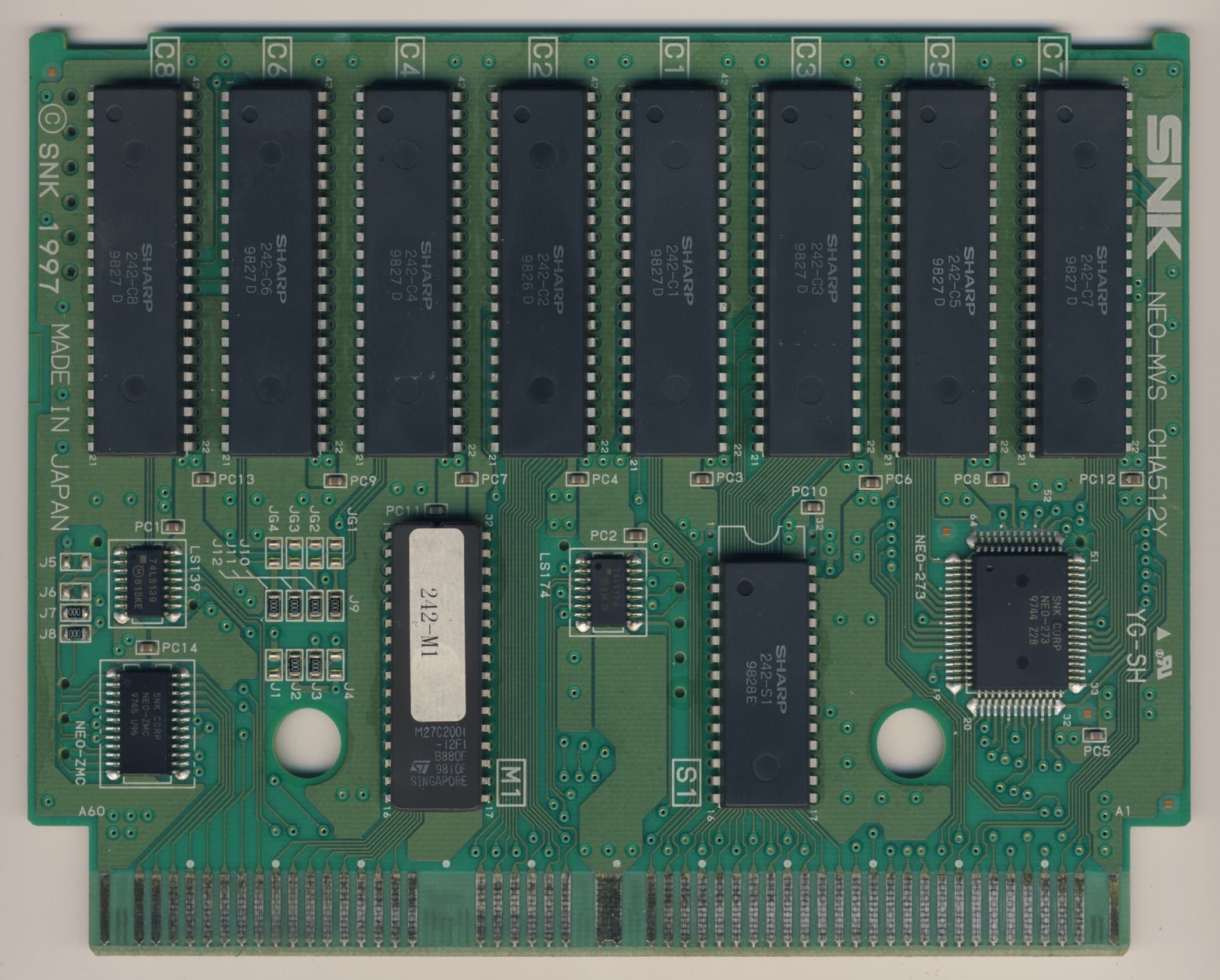 King of Fighters '98 — official PCB back