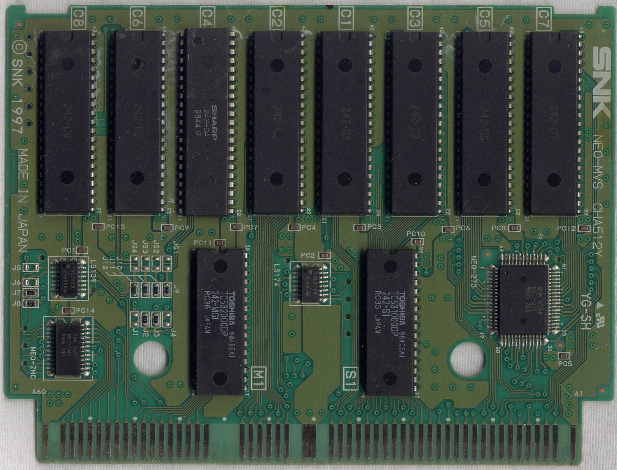 King of Fighters '98 — official PCB back