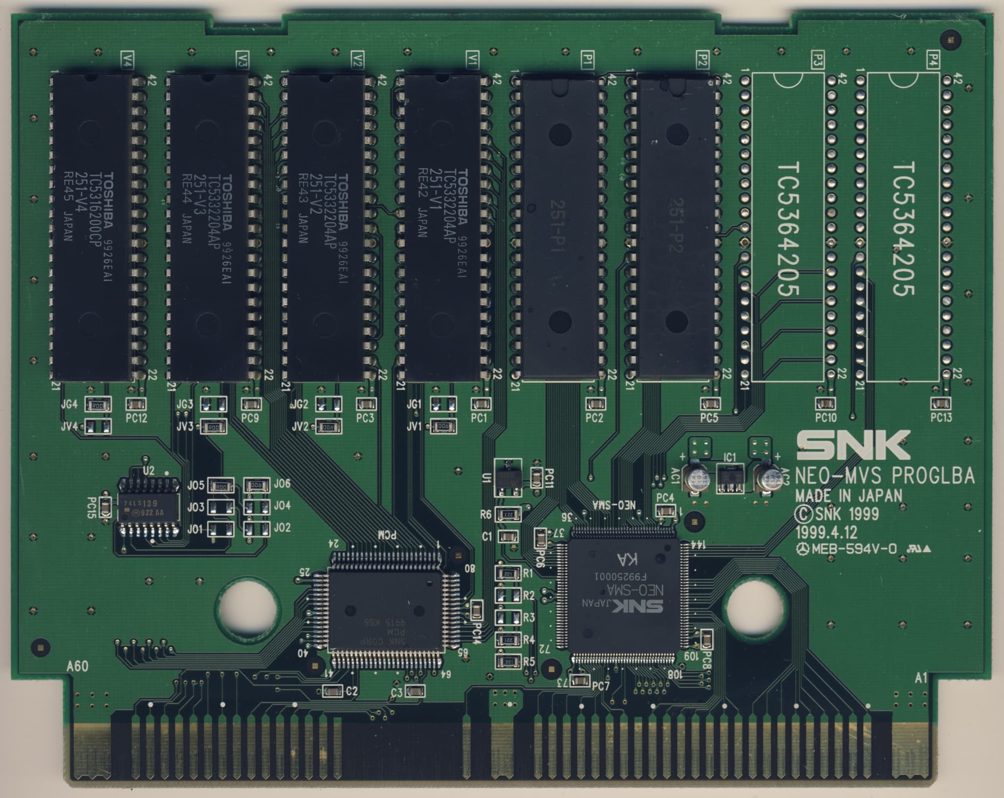 King of Fighters '99 — official PCB front