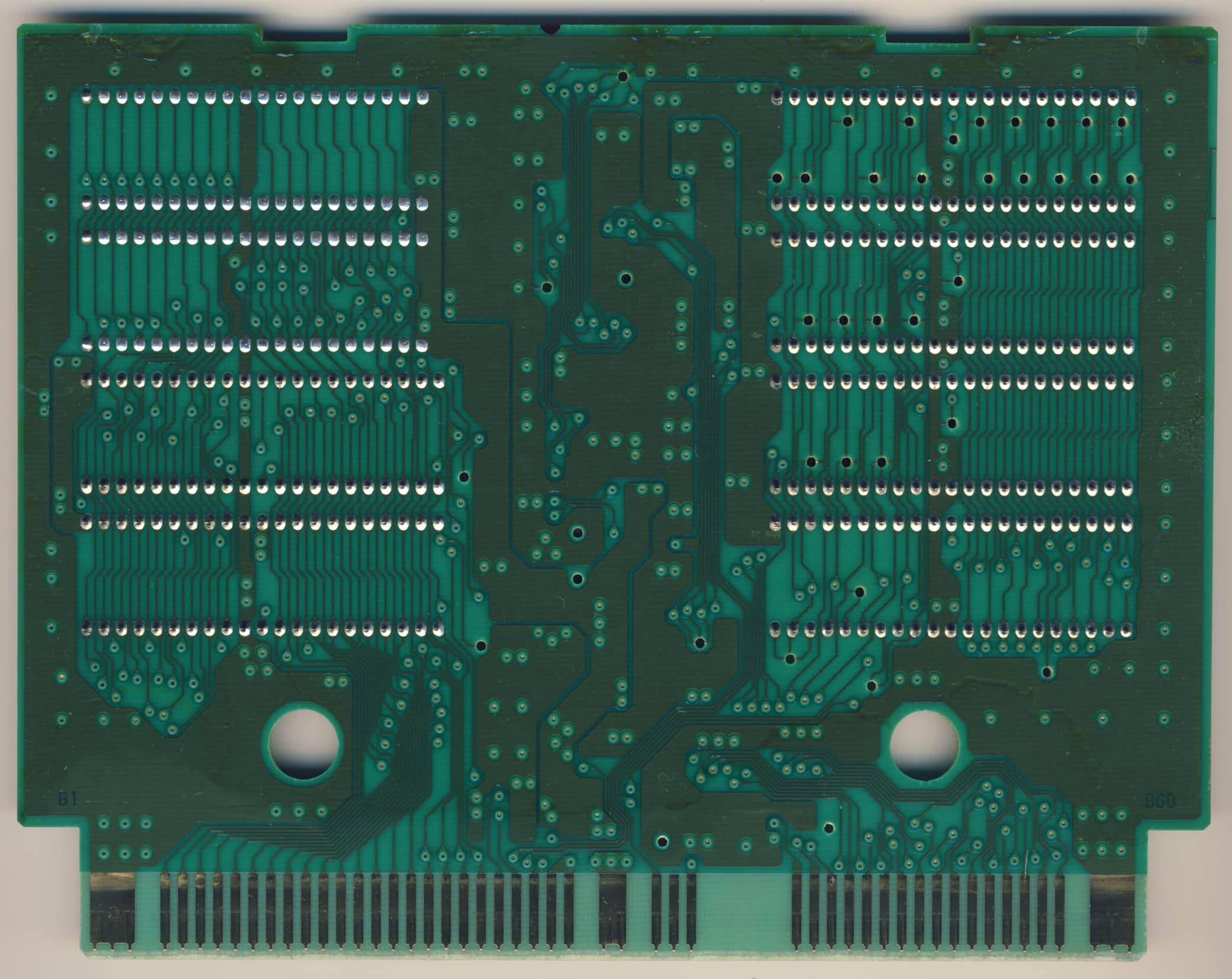 Last Blade 2 — official PCB back