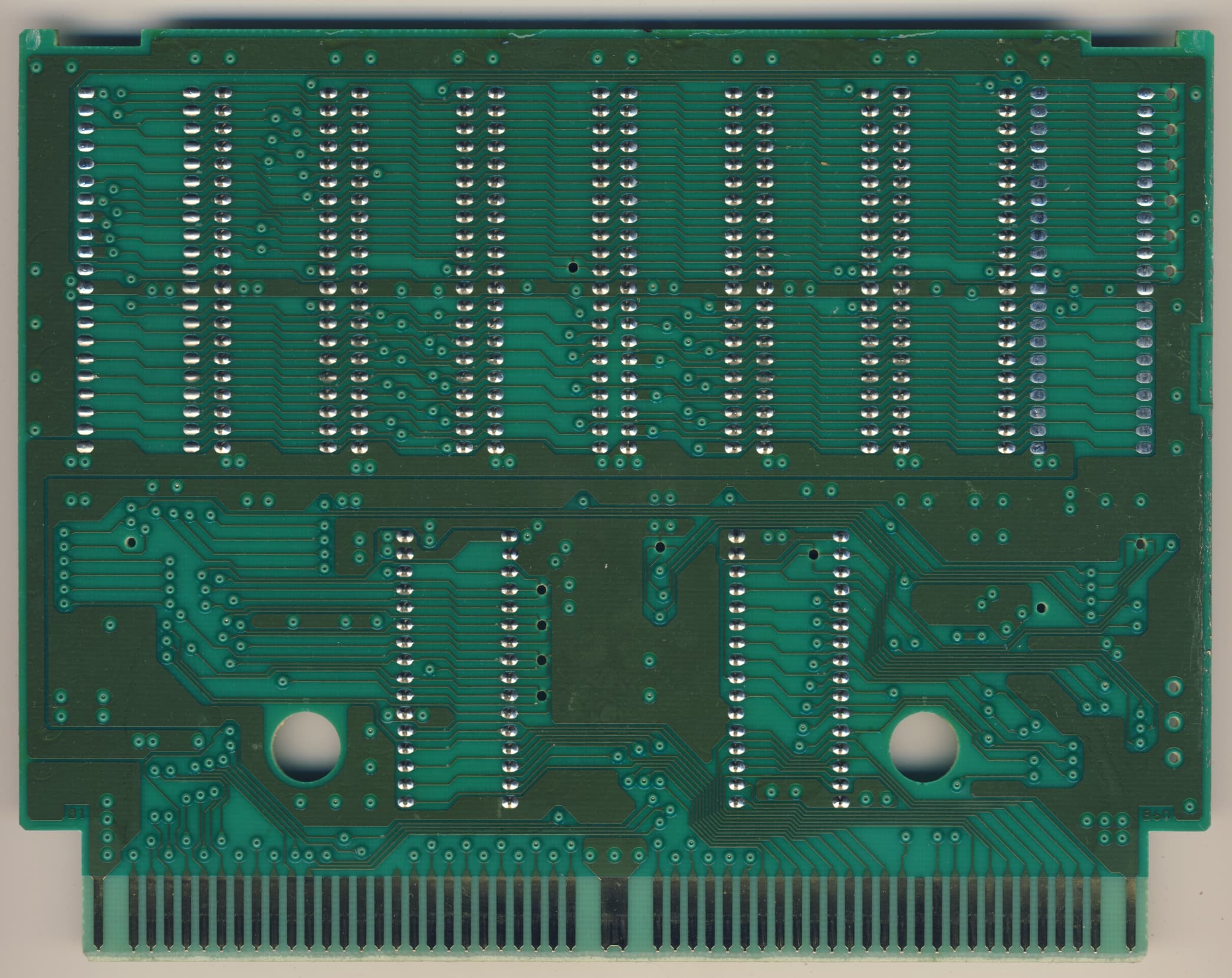 Last Blade 2 — official PCB back