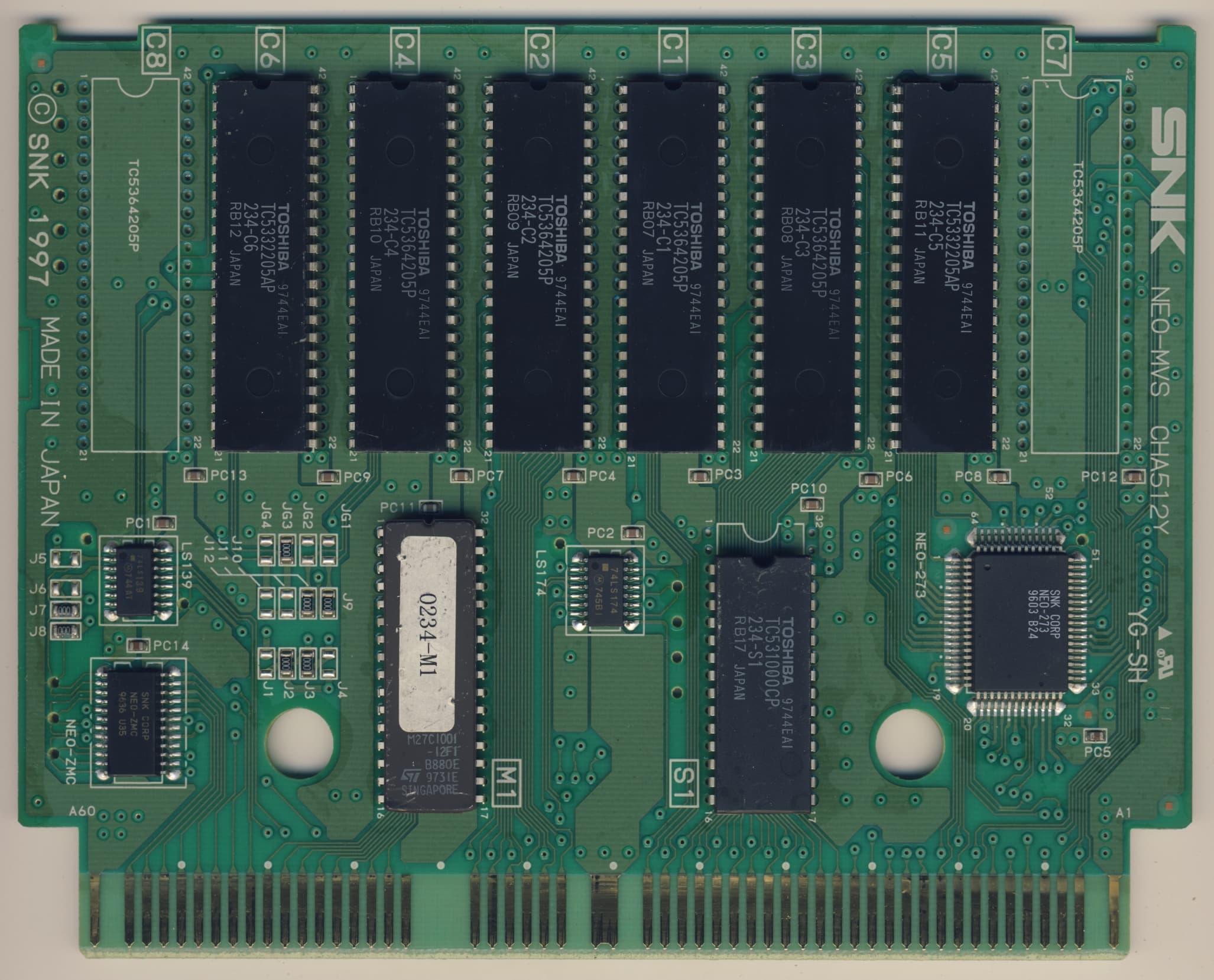 Last Blade — official PCB back