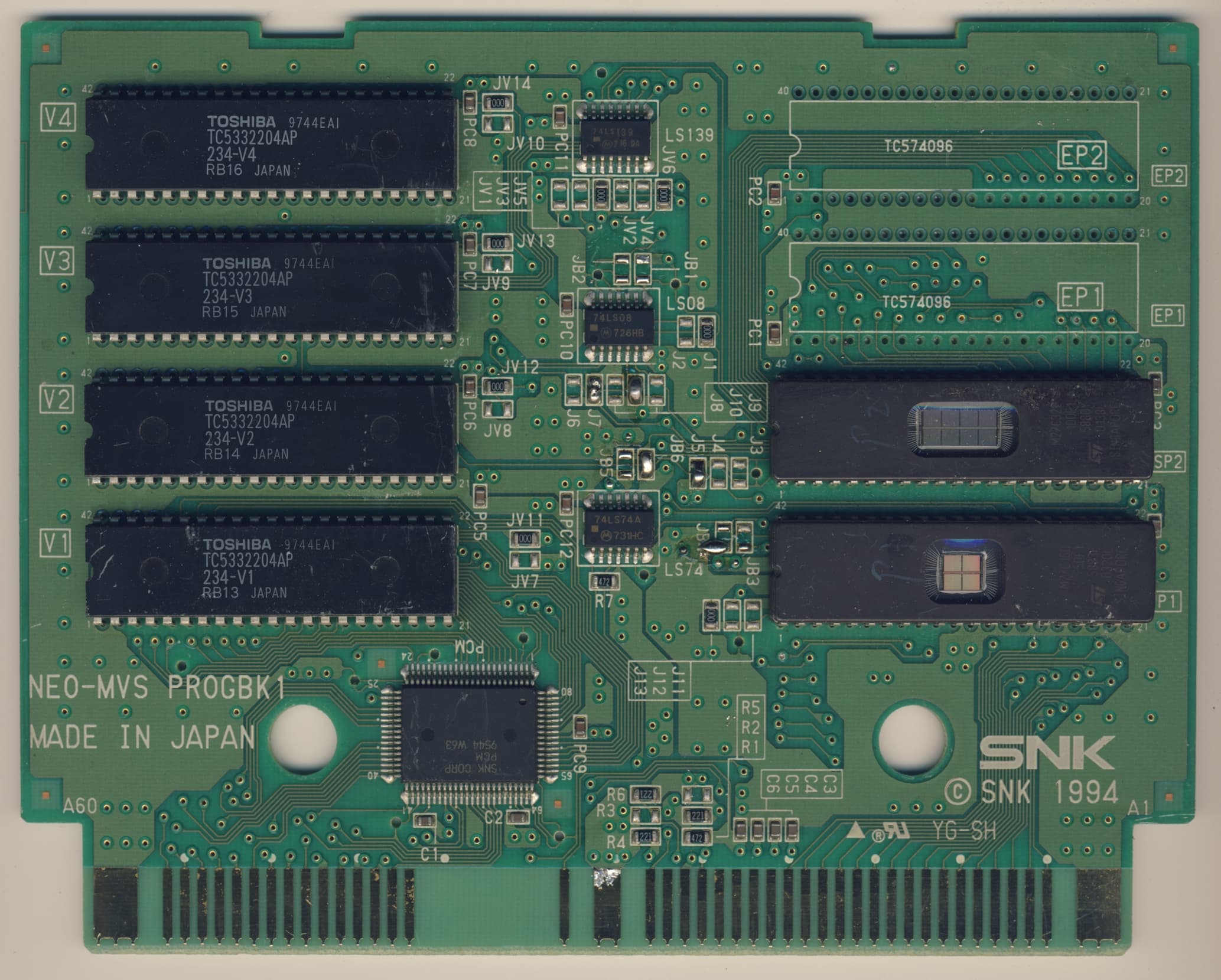Last Blade — official PCB back