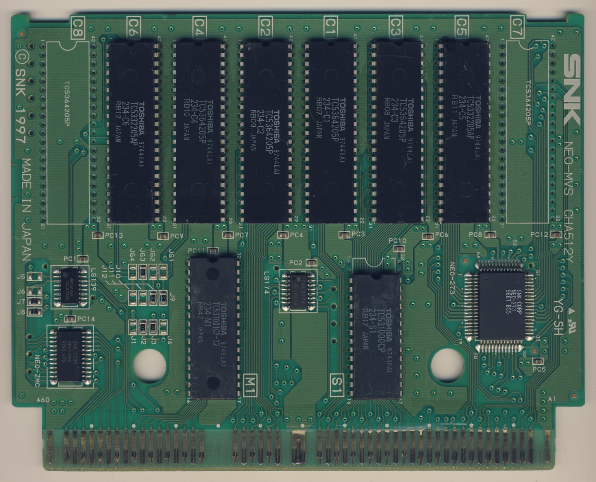 Last Blade — official PCB back