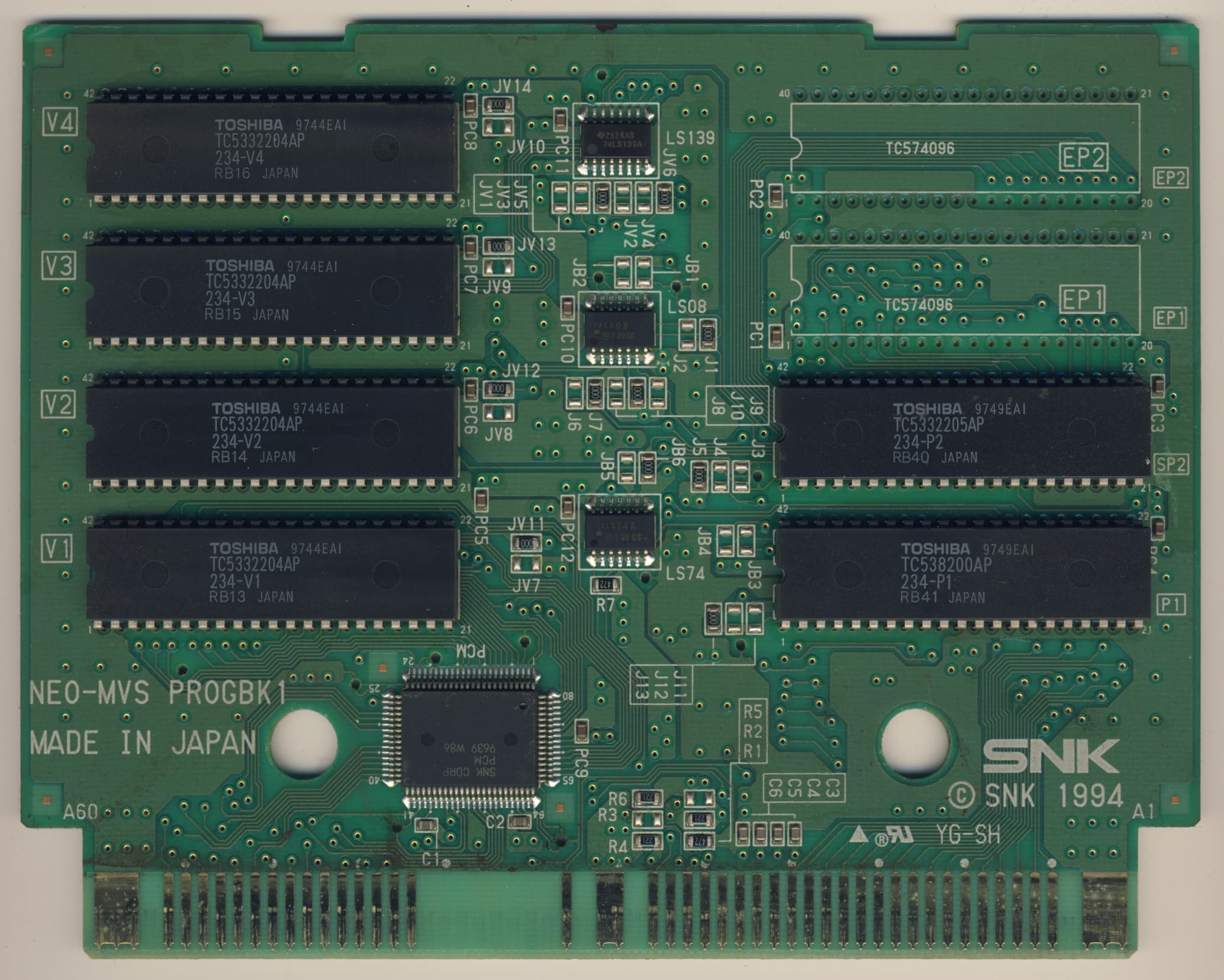 Last Blade — official PCB back