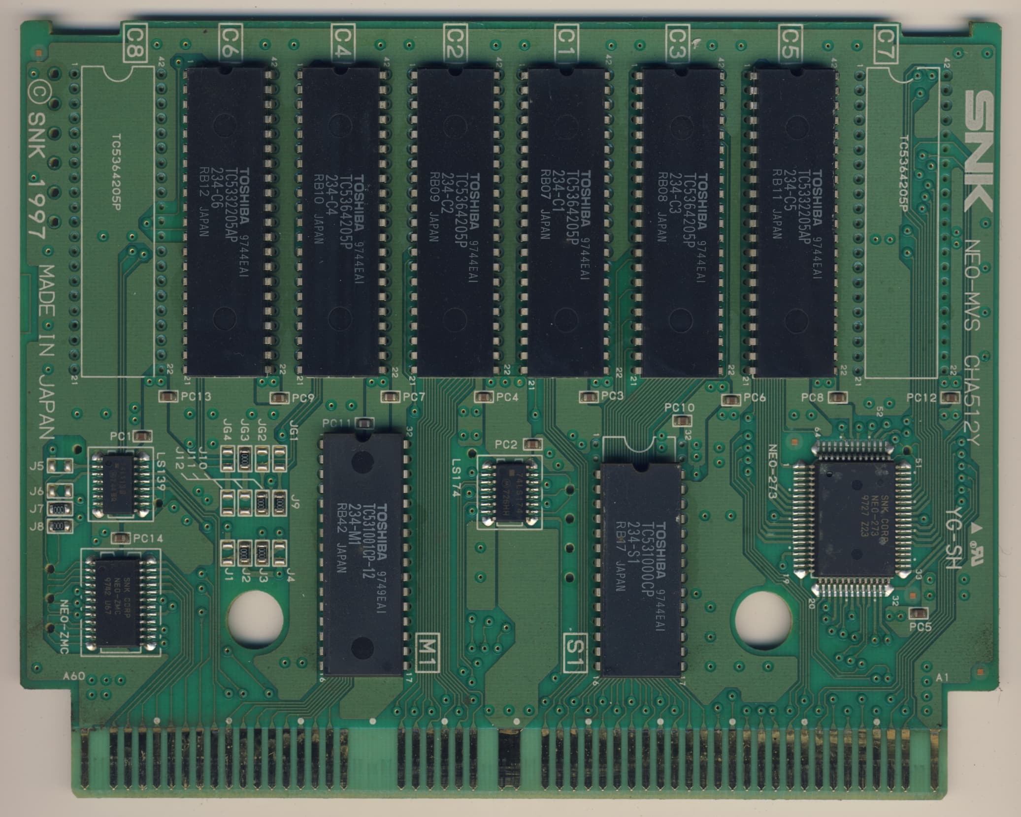 Last Blade — official PCB back