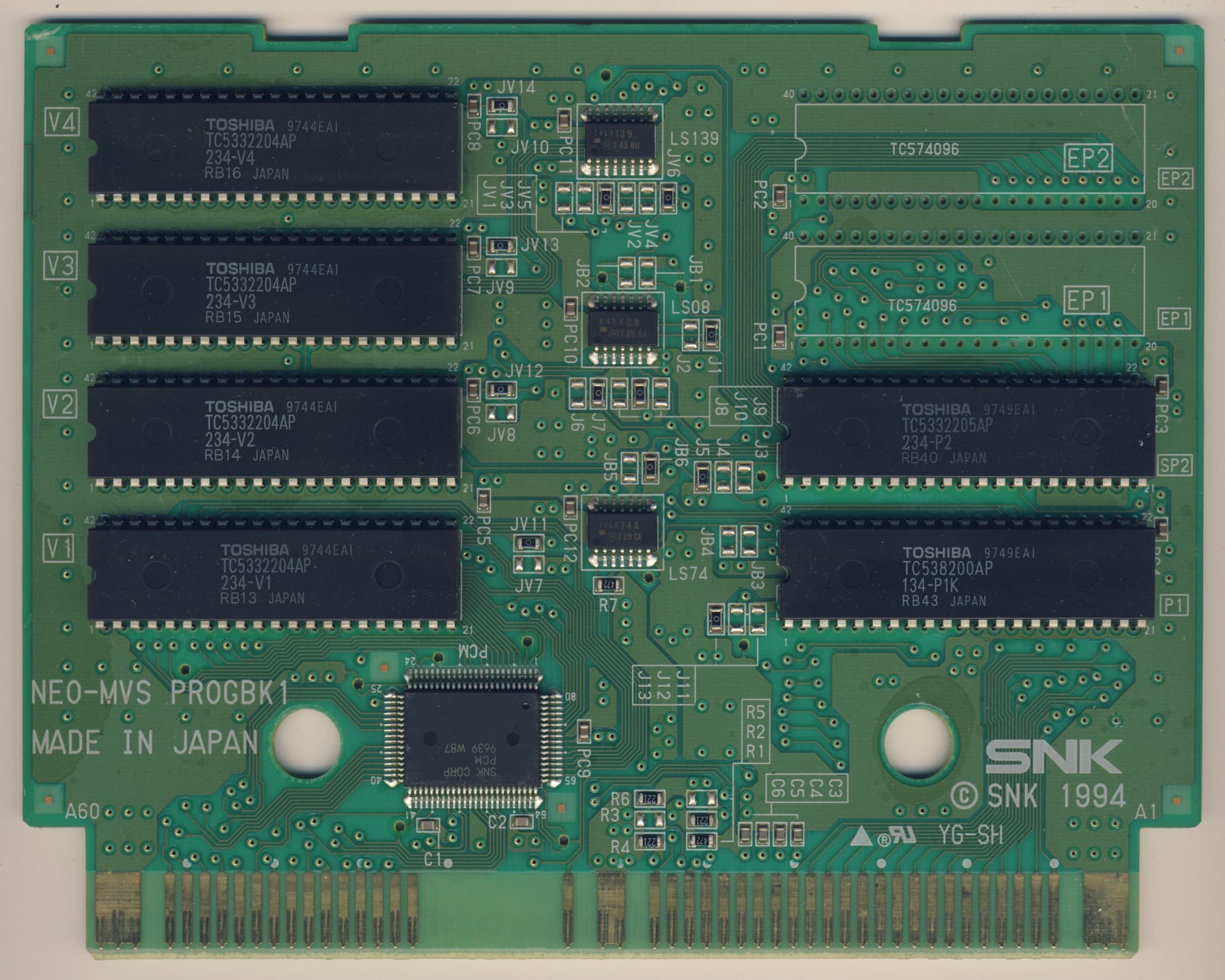 Last Blade — official PCB back