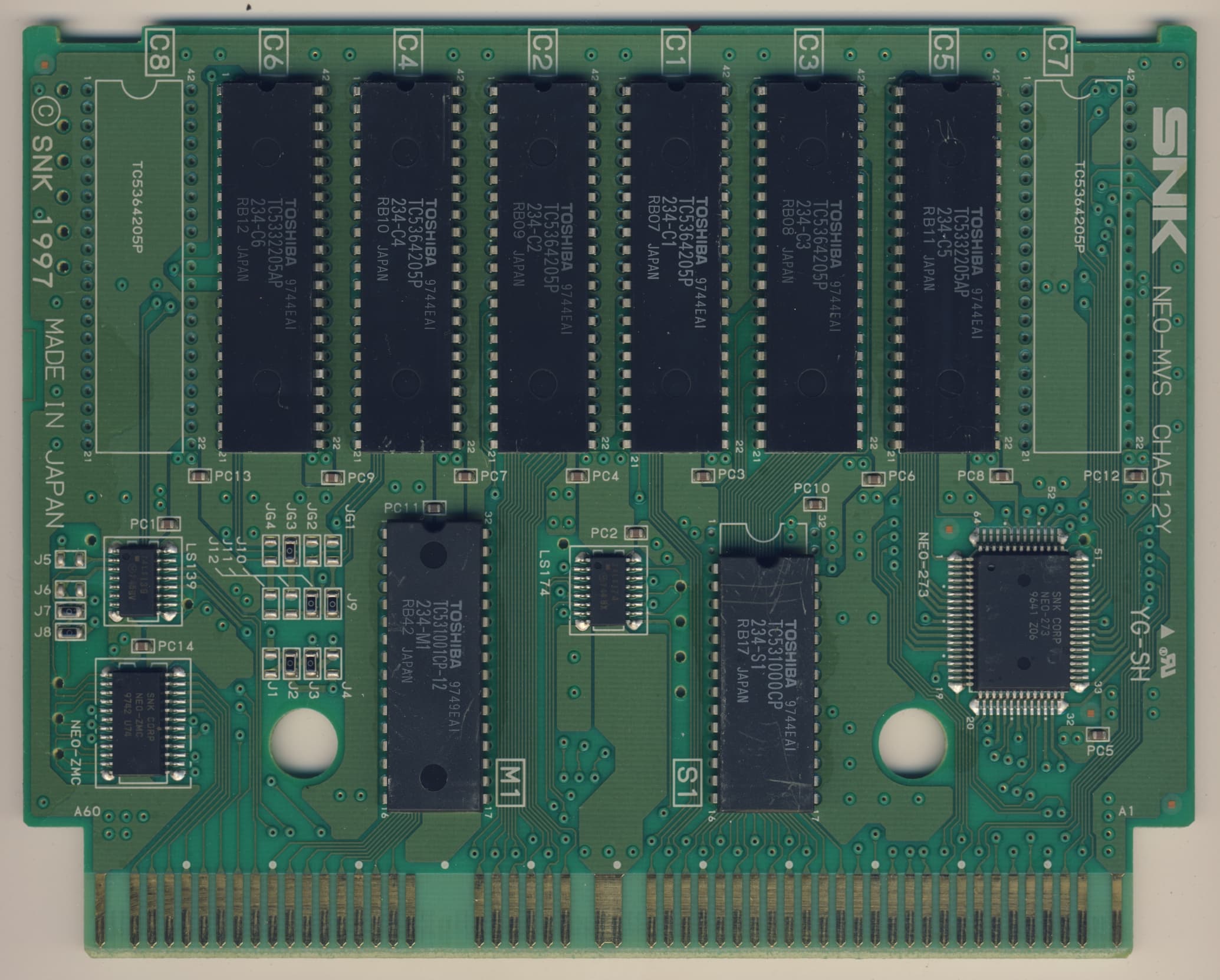 Last Blade — official PCB back