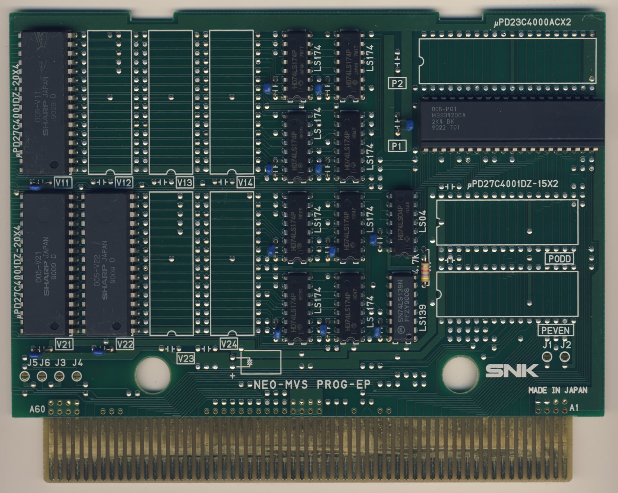 Magician Lord — official PCB front