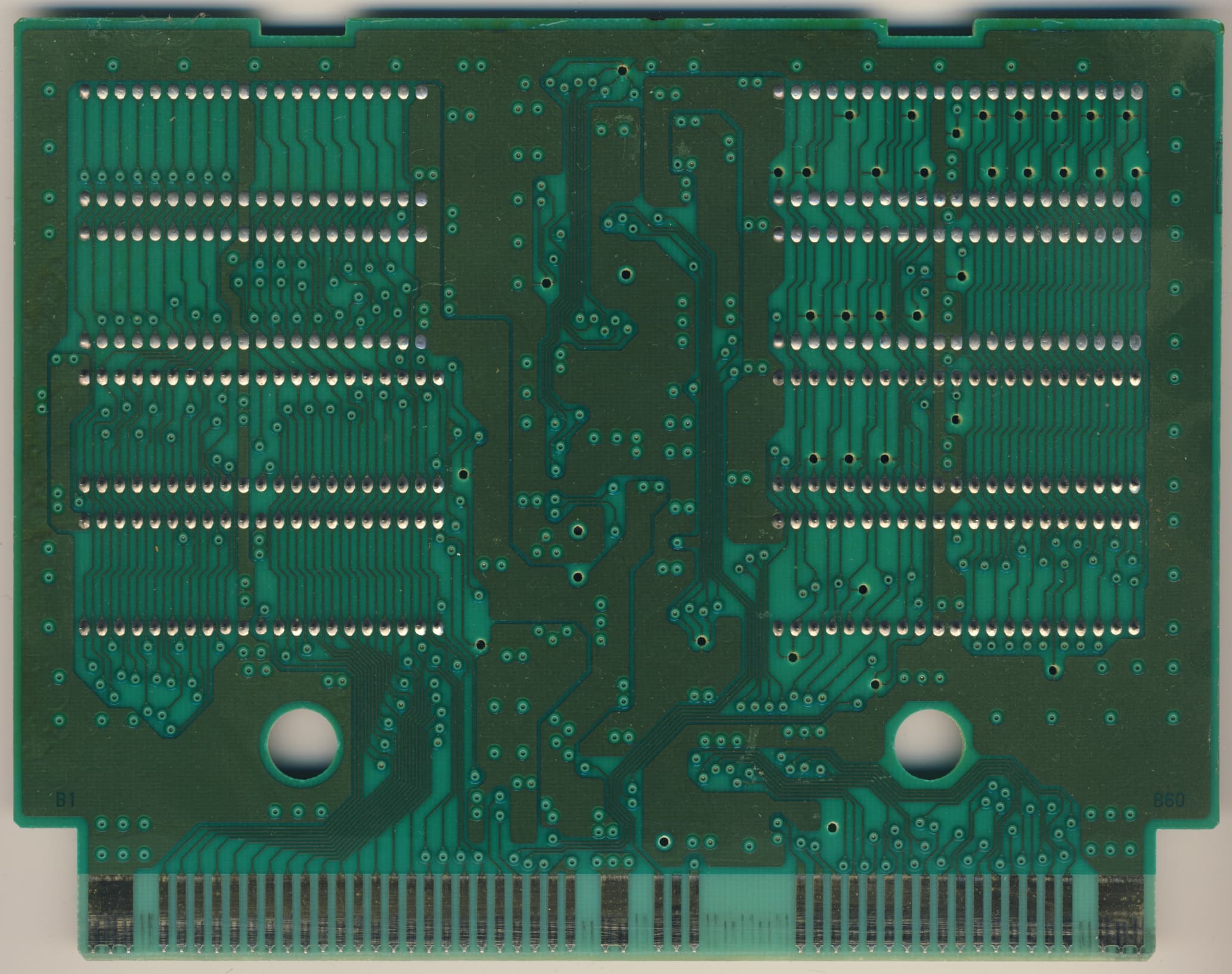 Metal Slug 2 — official PCB back