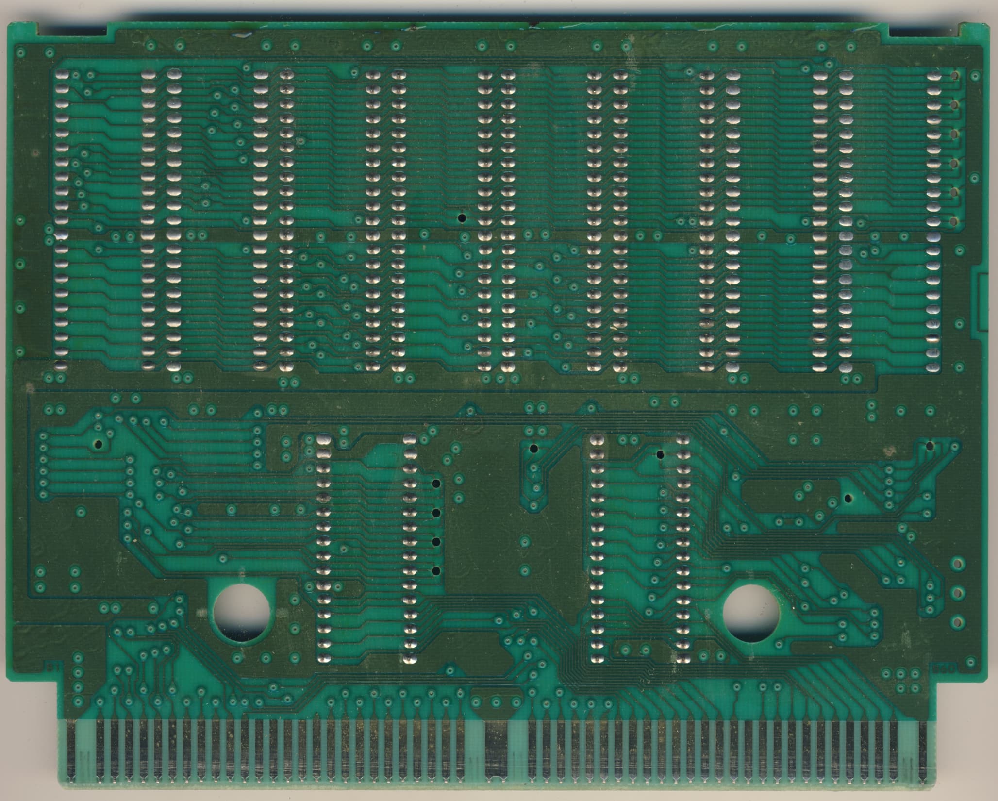 Metal Slug 2 — official PCB back