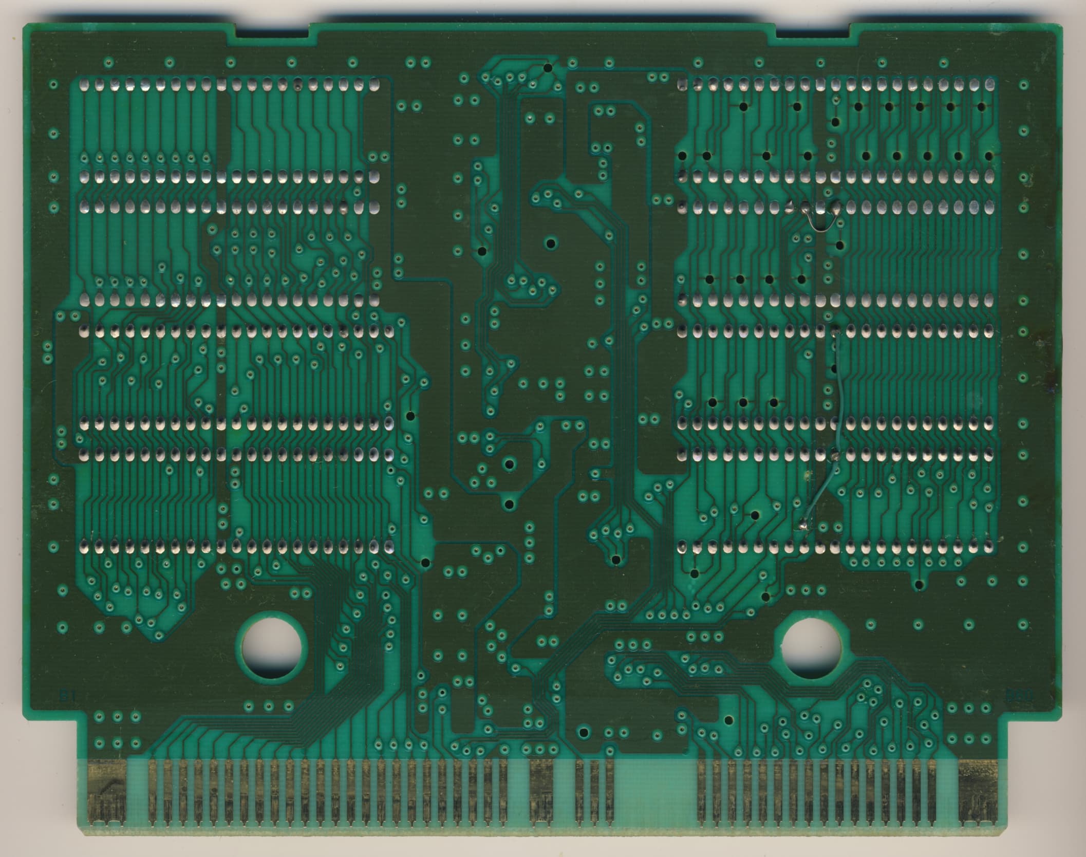 Metal Slug 2 — official PCB back