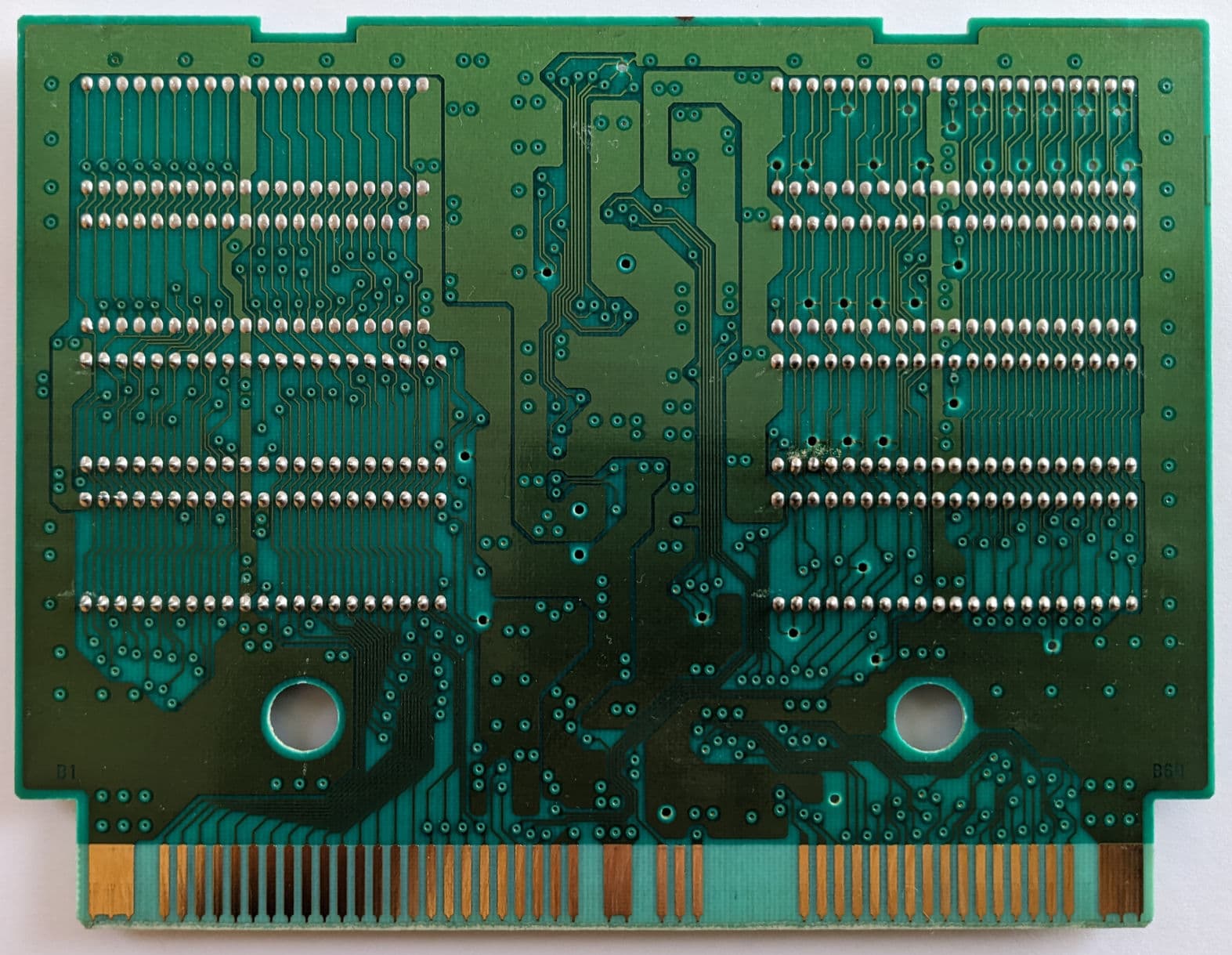 Metal Slug 2 — official PCB back
