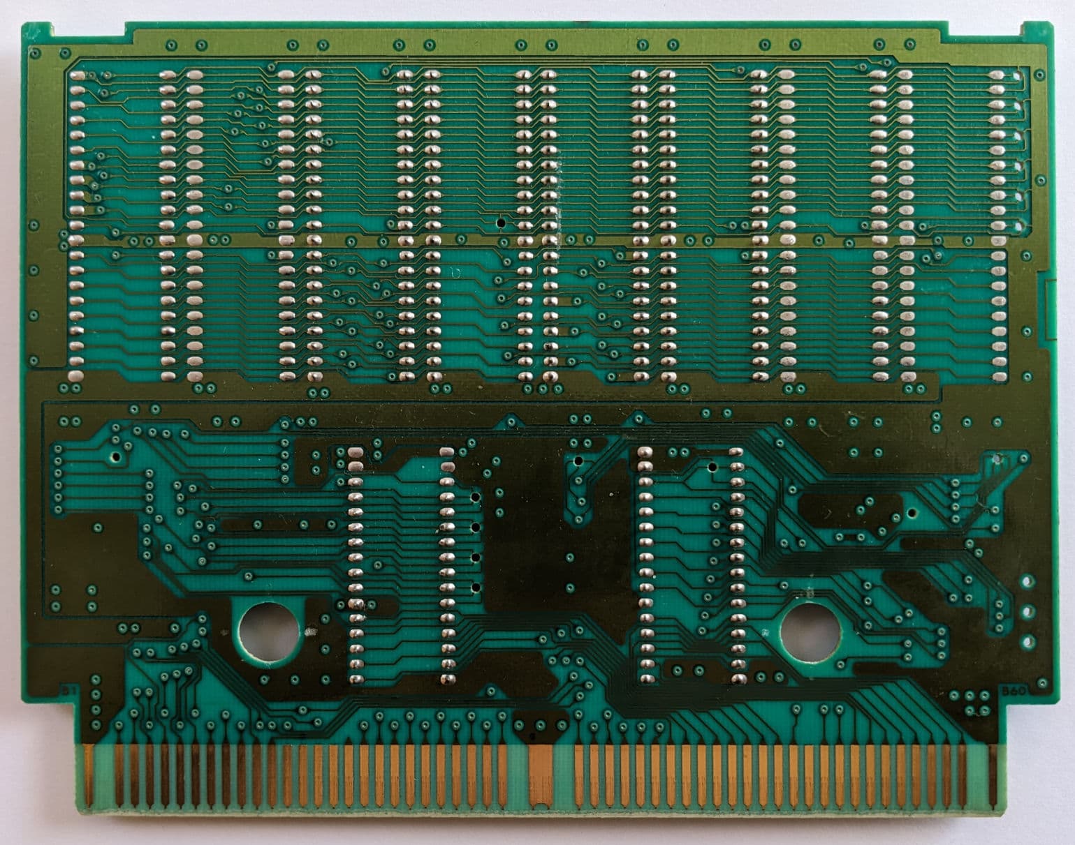 Metal Slug 2 — official PCB back