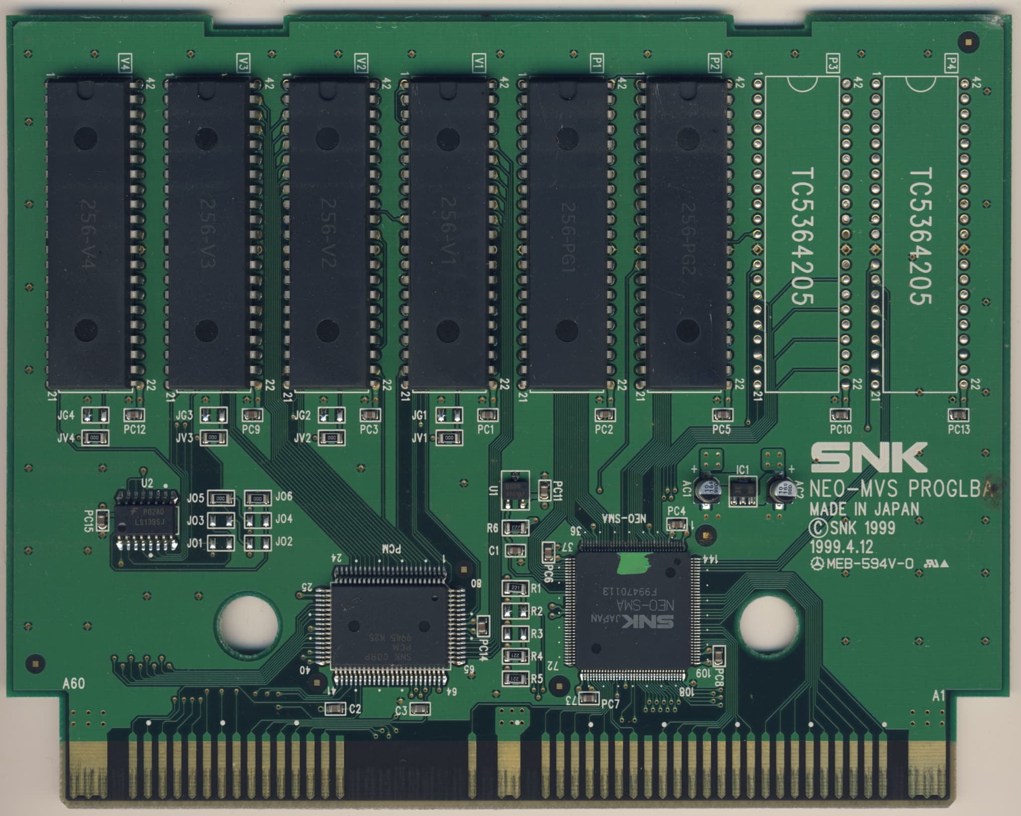 Metal Slug 3 — official PCB front