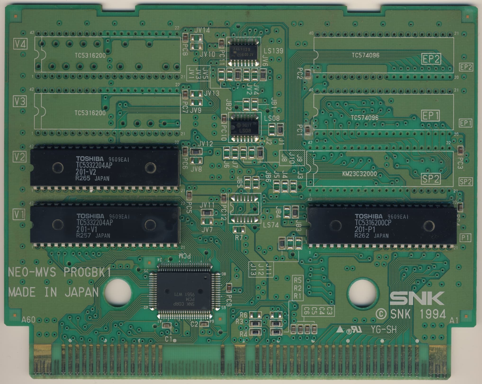 Metal Slug — official PCB front