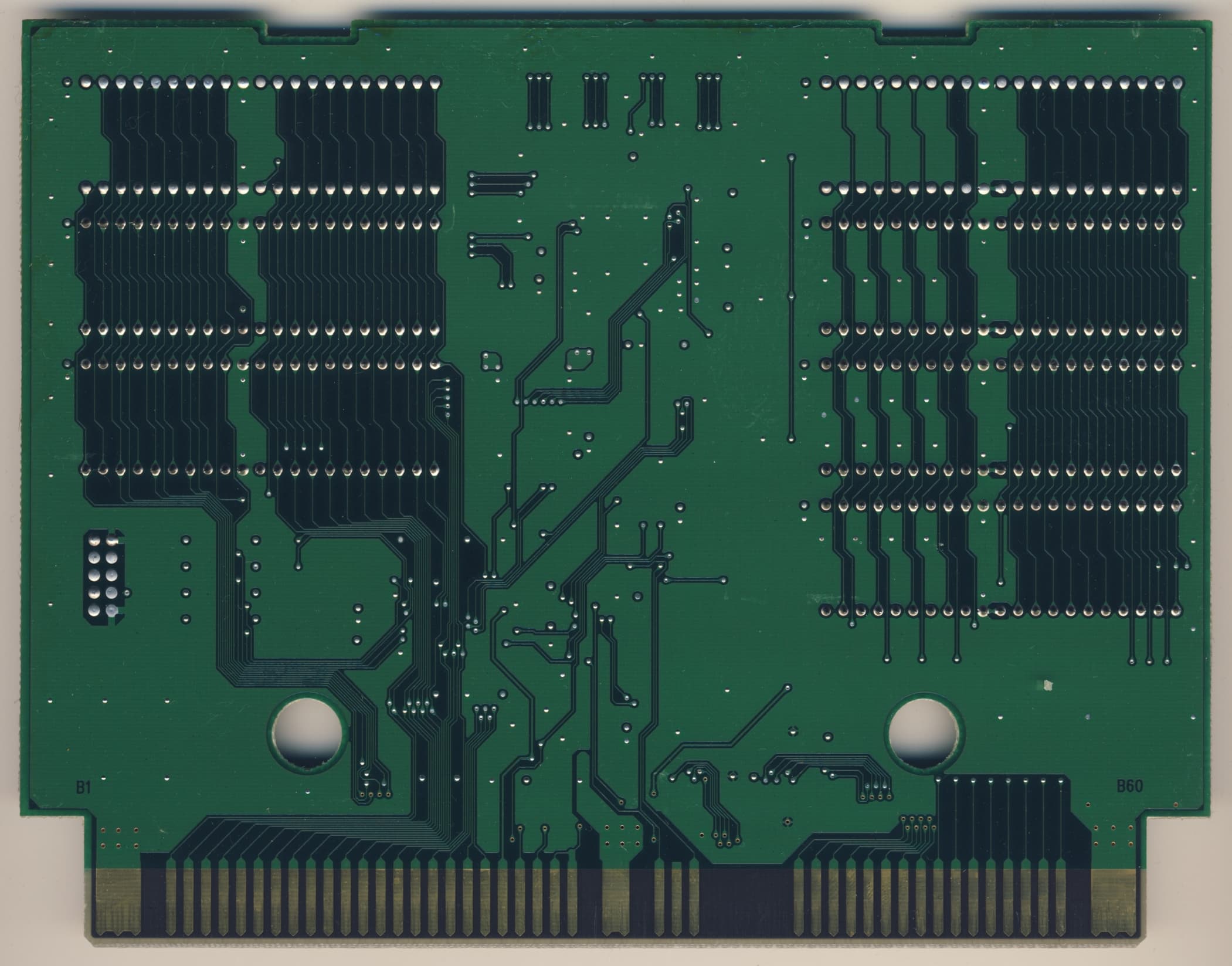 Metal Slug X — official PCB back