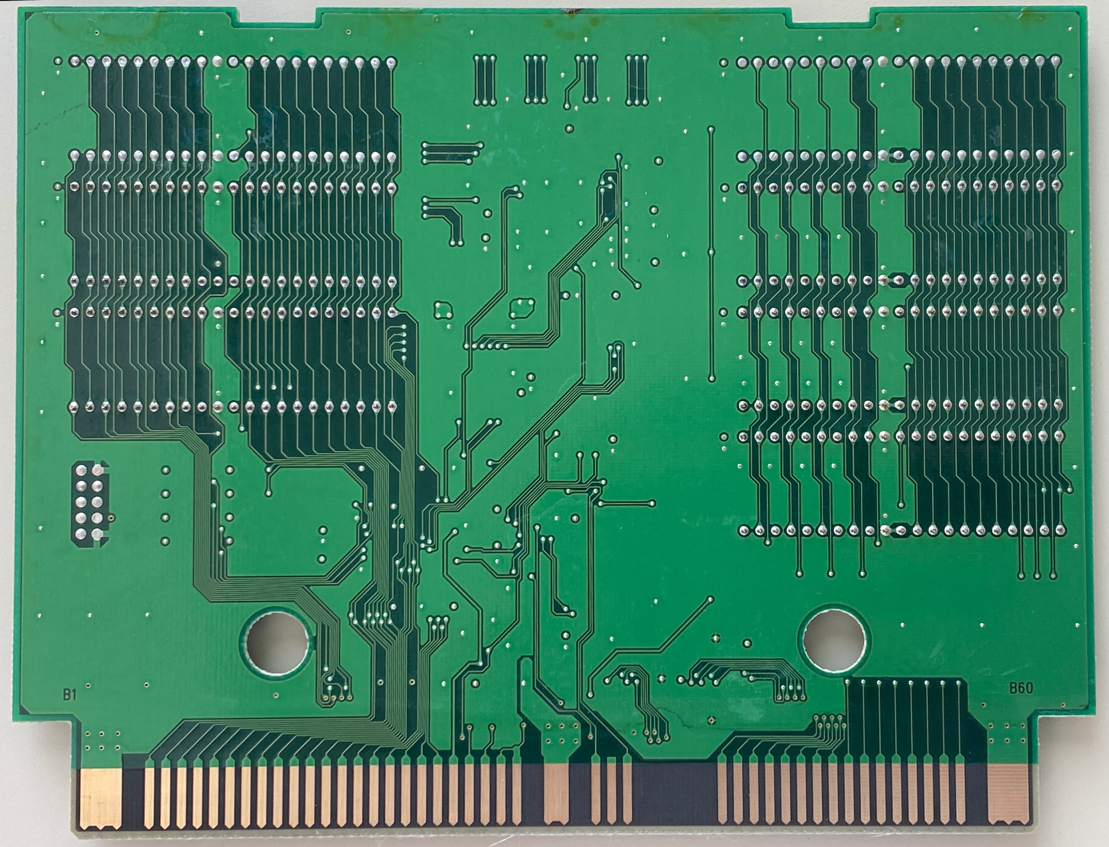 Metal Slug X — official PCB back