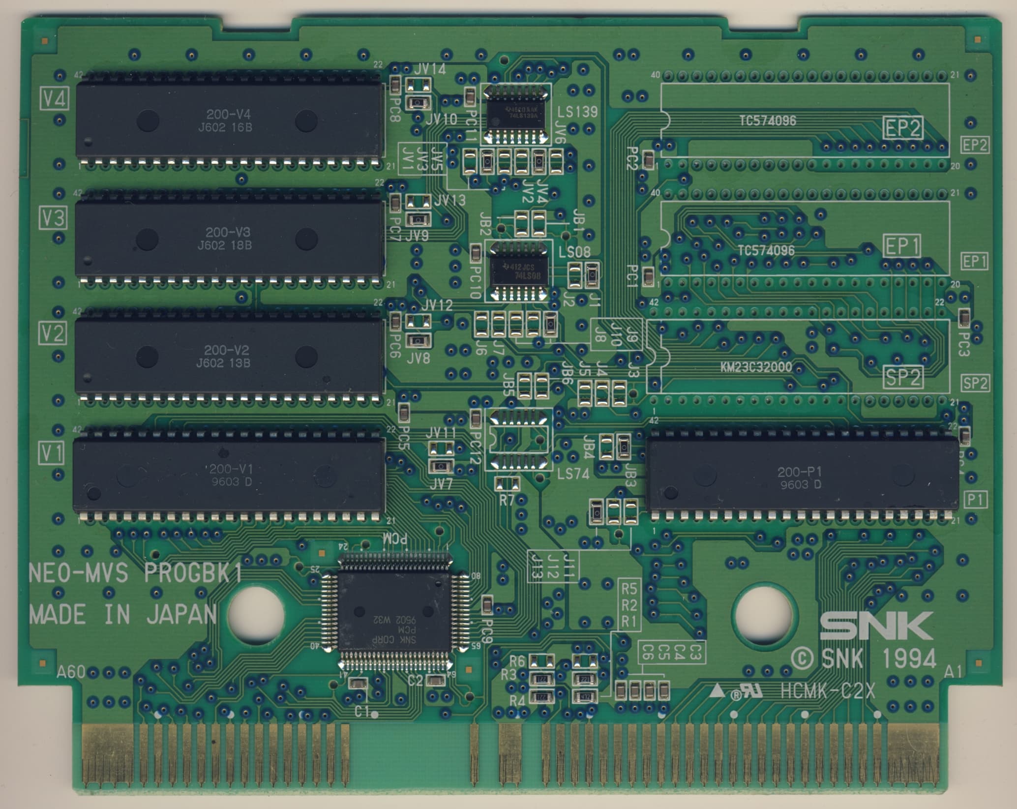 Neo Turf Masters — official PCB front
