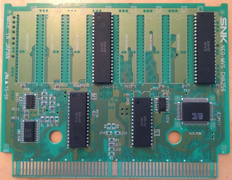 Neo Turf Masters — official PCB back