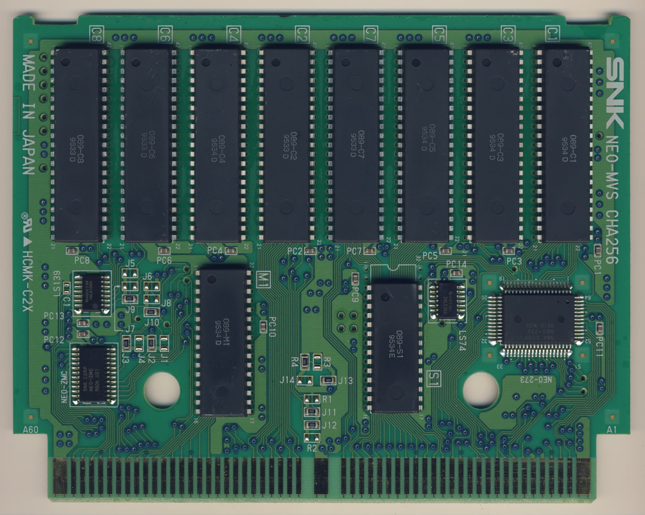 Pulstar — official PCB back