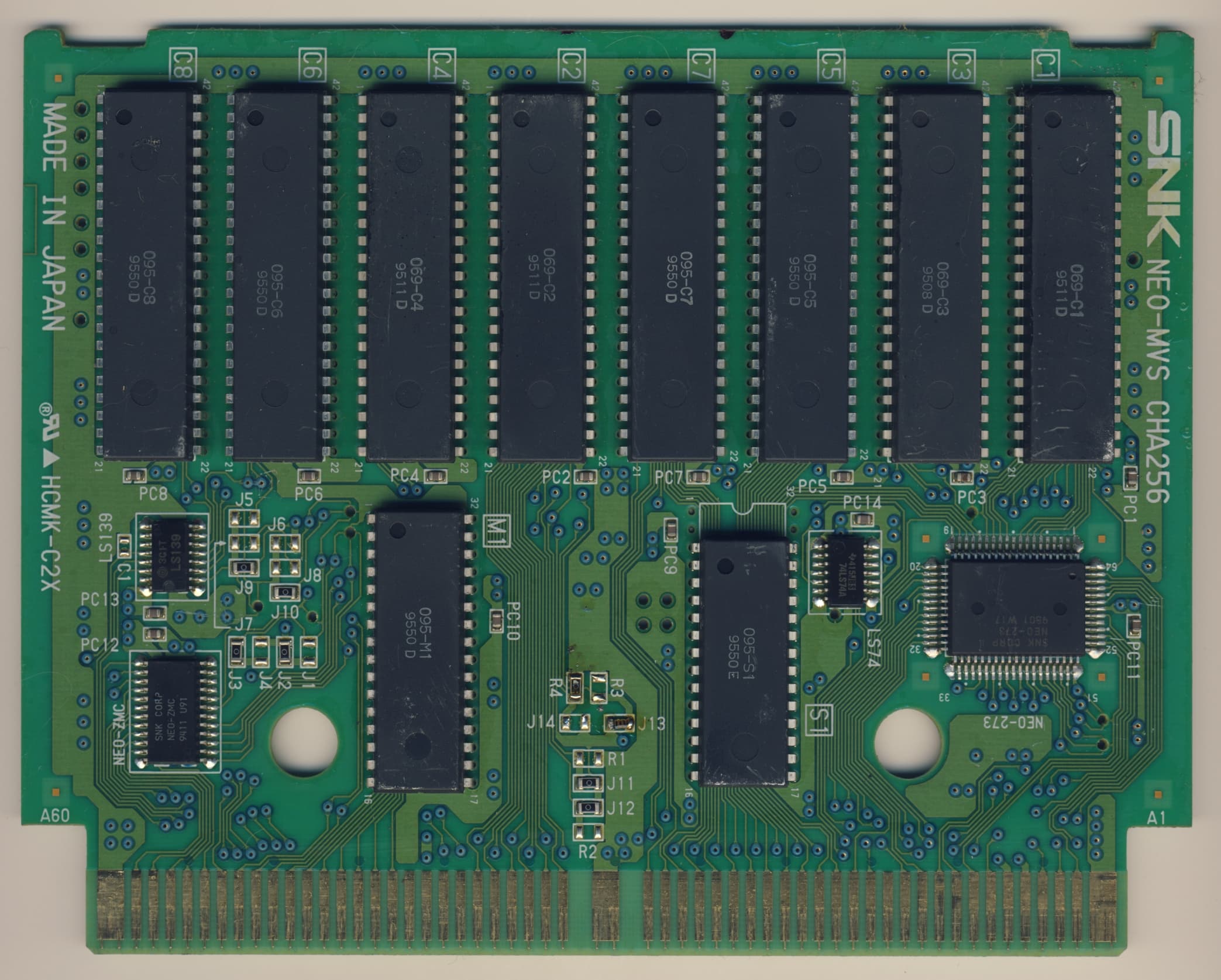 Real Bout Fatal Fury — official PCB back