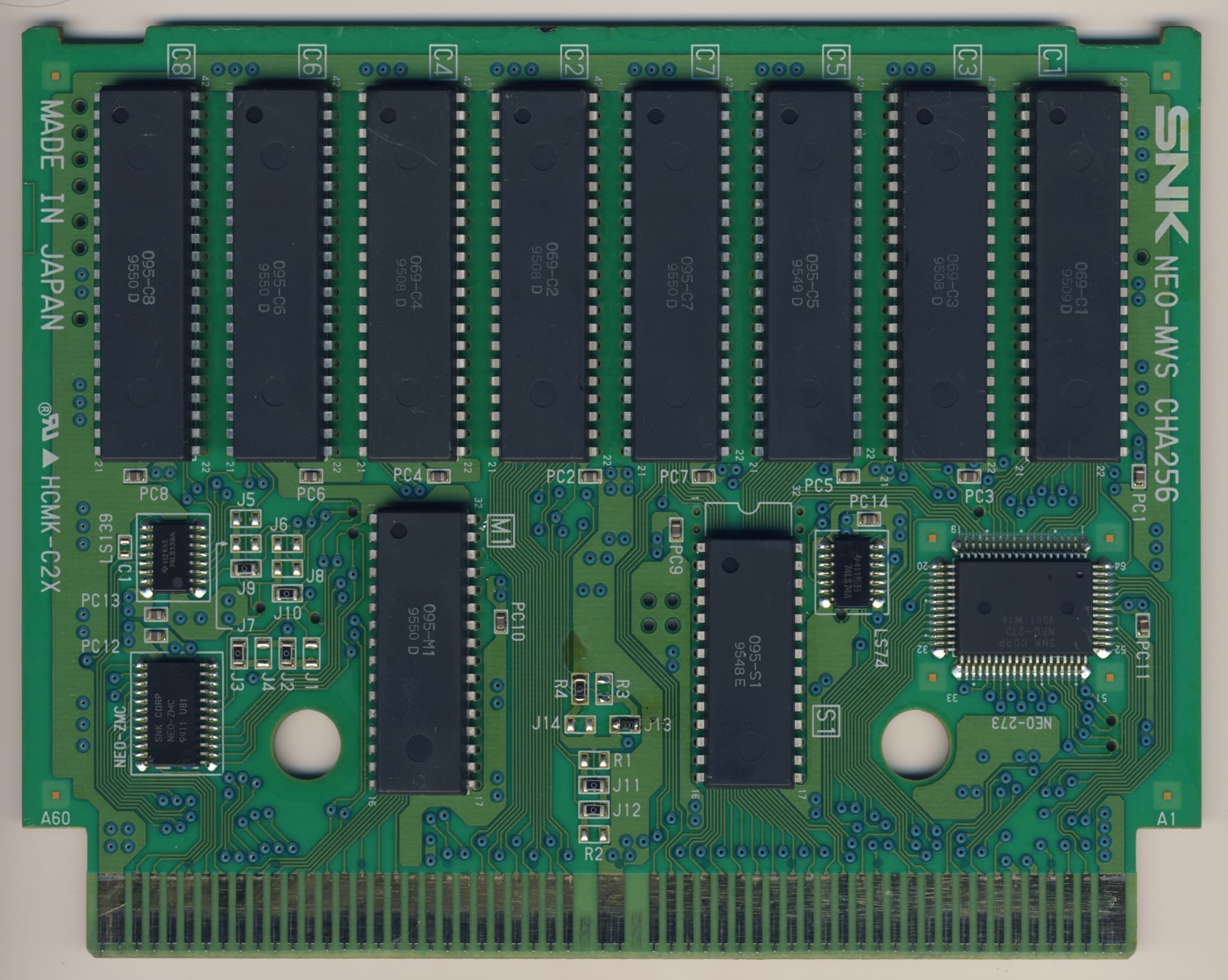 Real Bout Fatal Fury — official PCB back