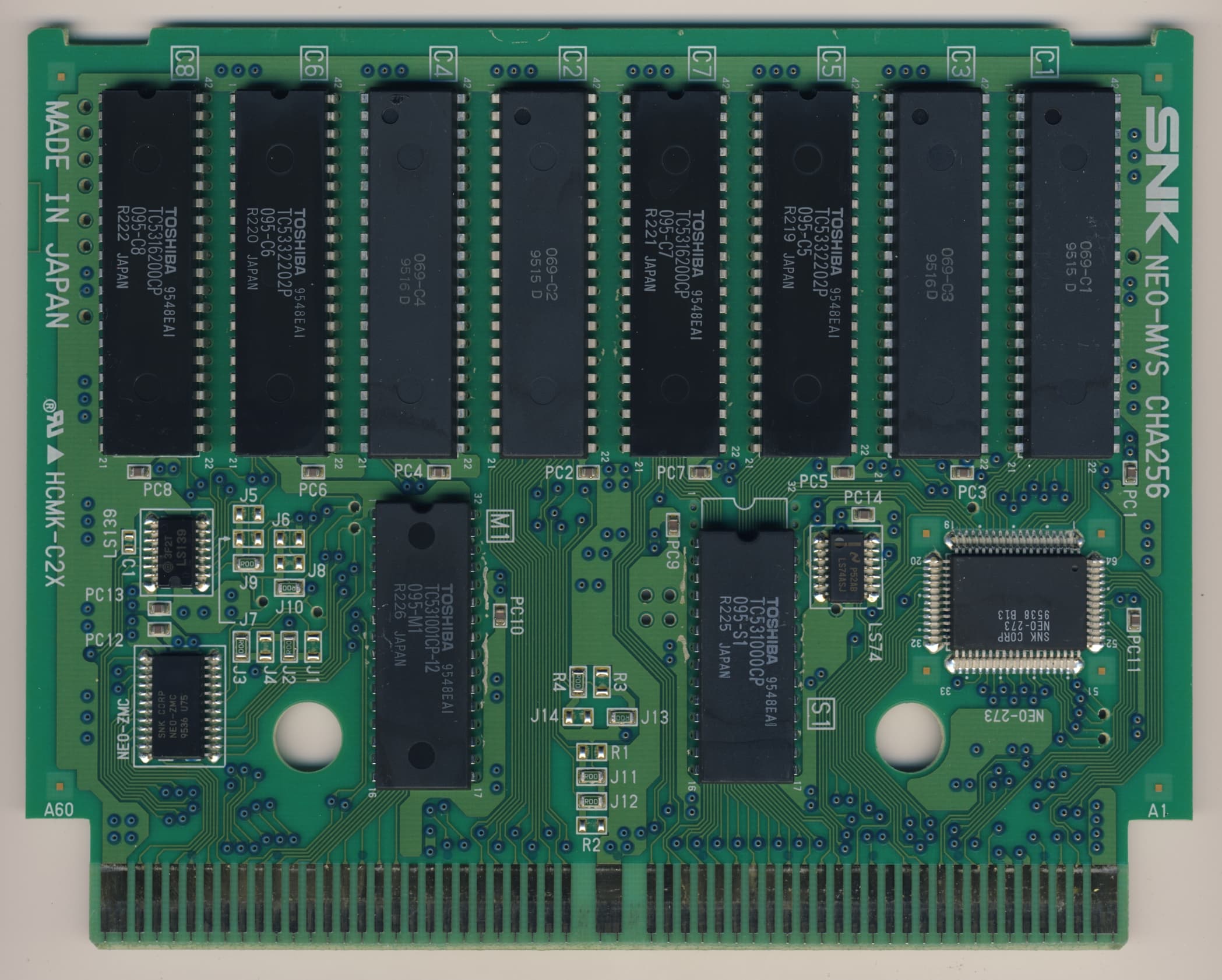 Real Bout Fatal Fury — official PCB back