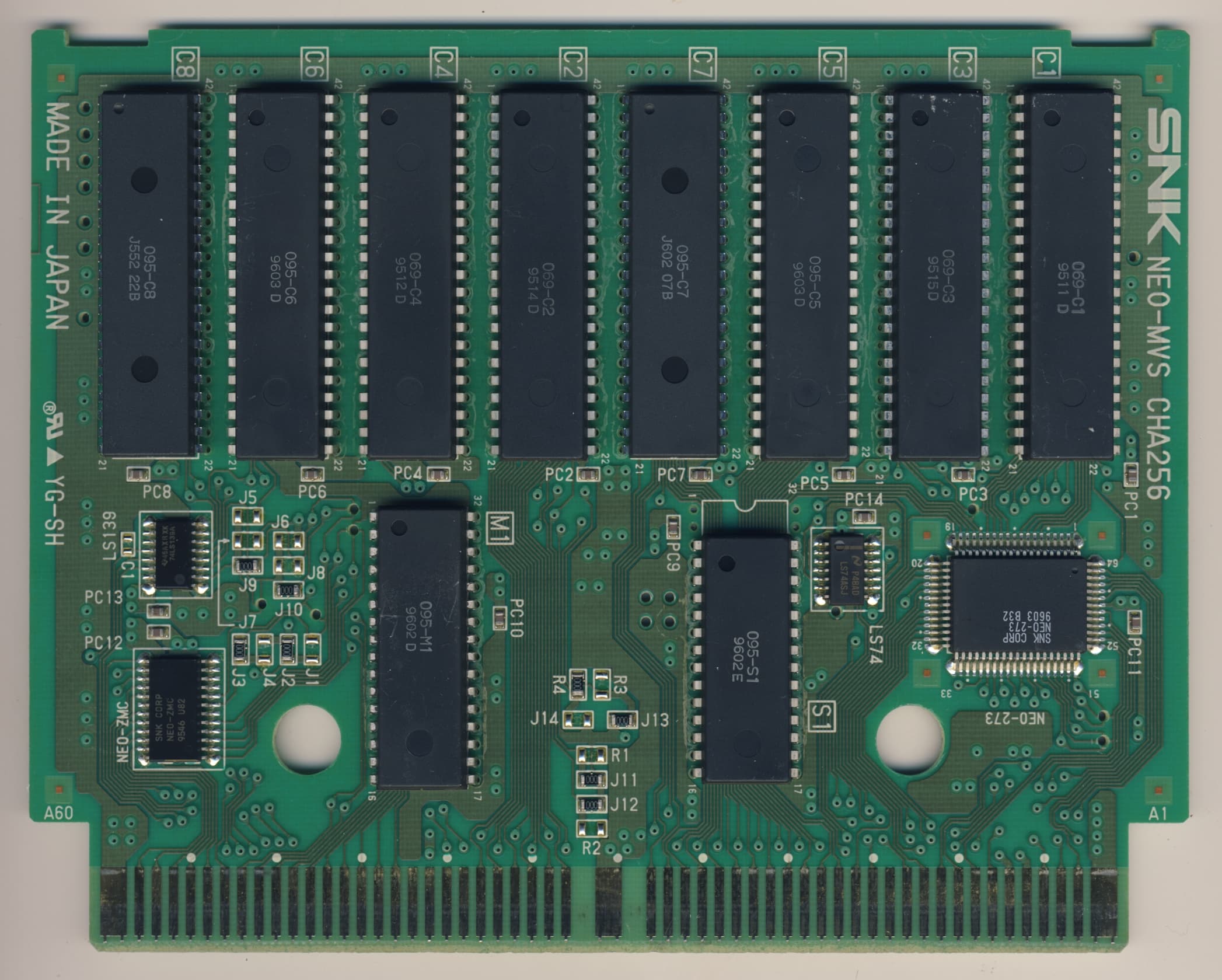 Real Bout Fatal Fury — official PCB back