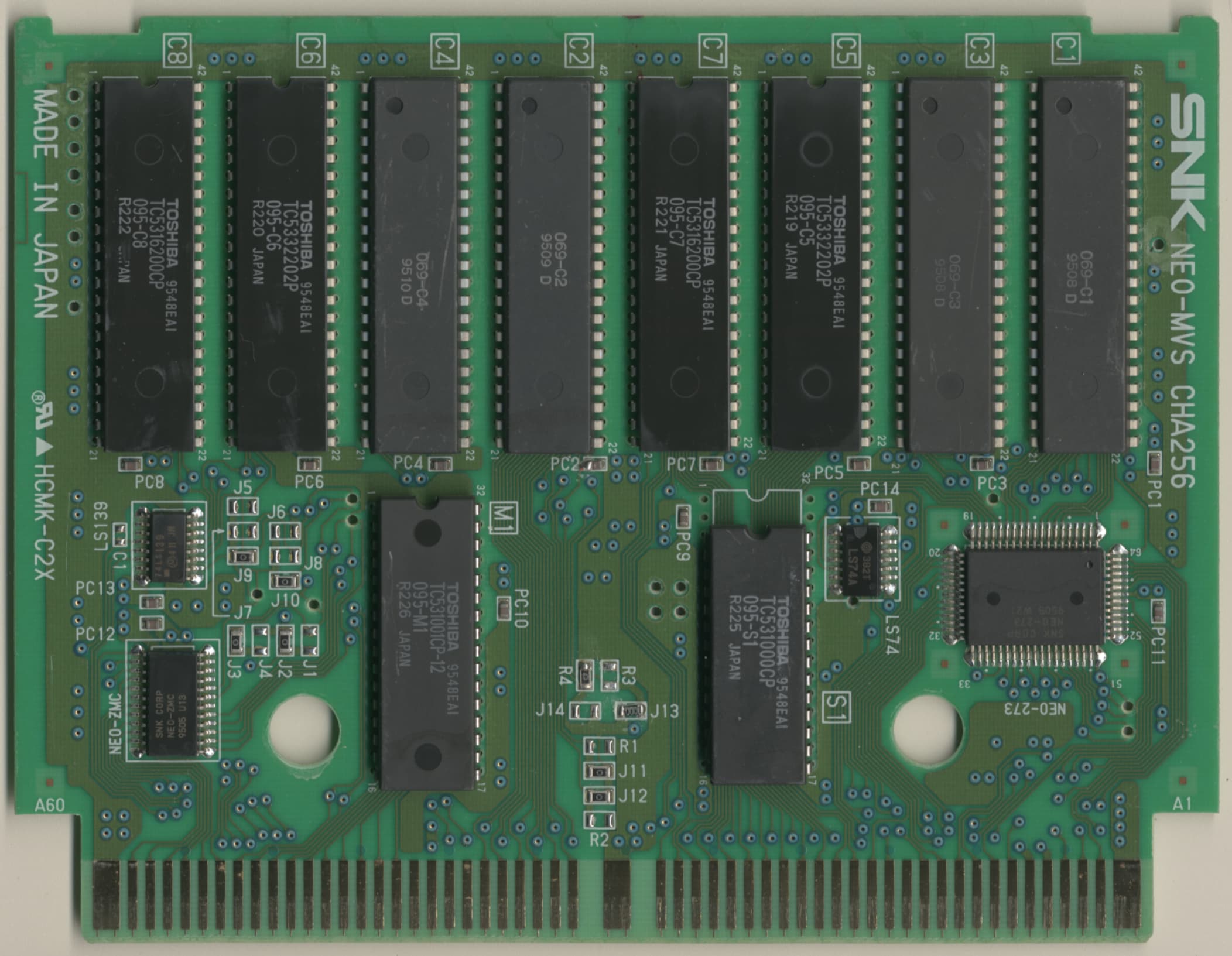 Real Bout Fatal Fury — official PCB back
