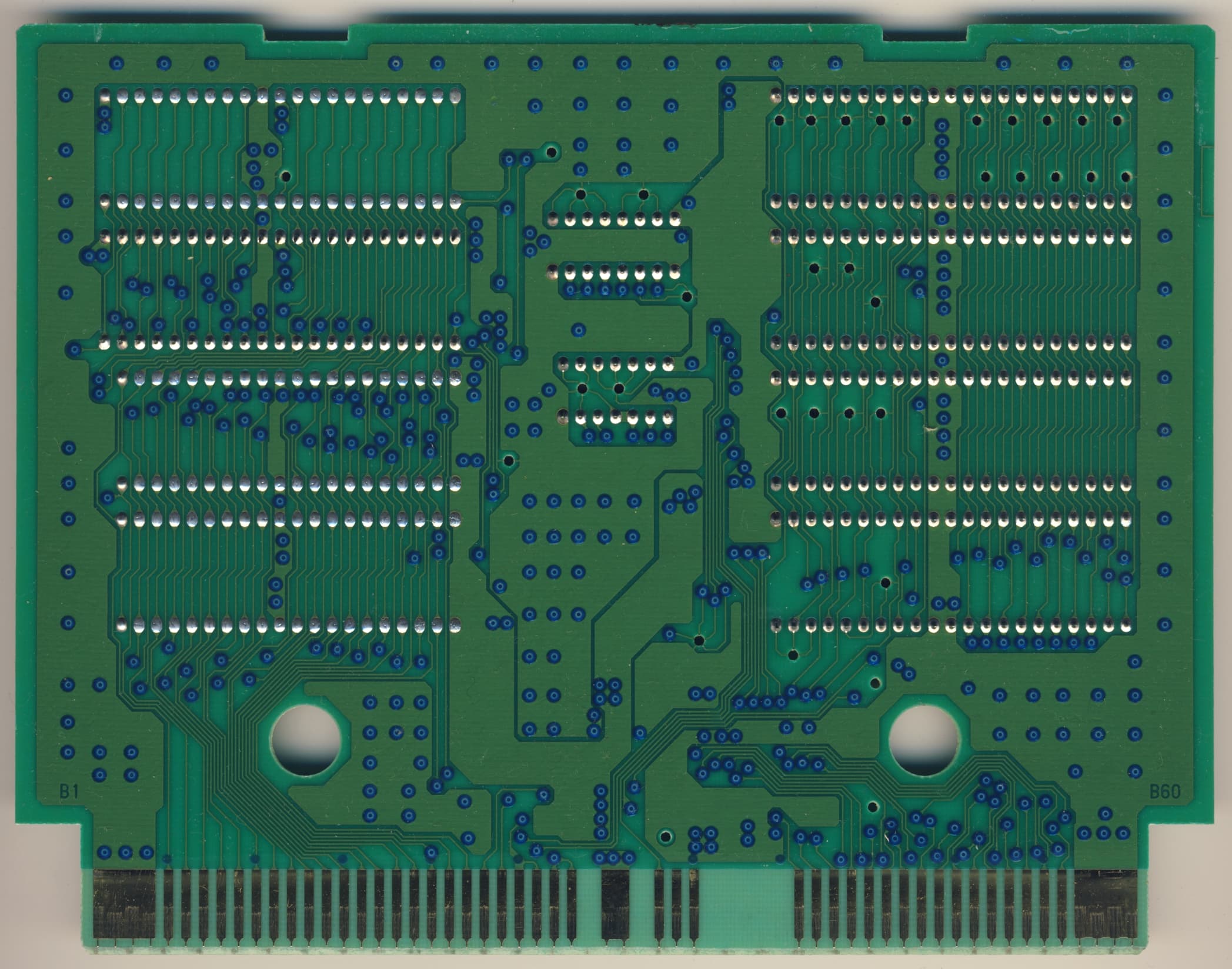 Samurai Shodown II — official PCB back