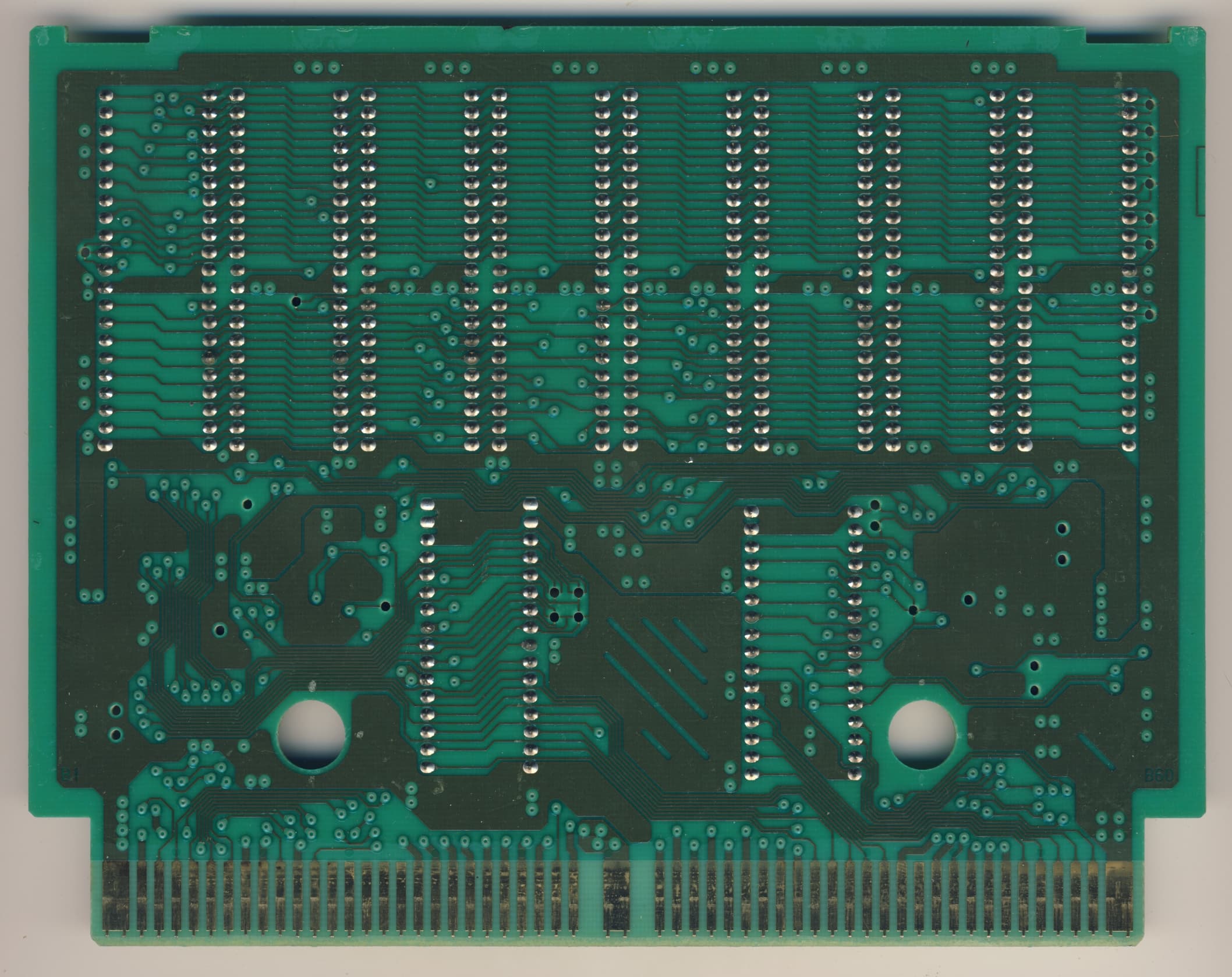 Samurai Shodown III — official PCB back