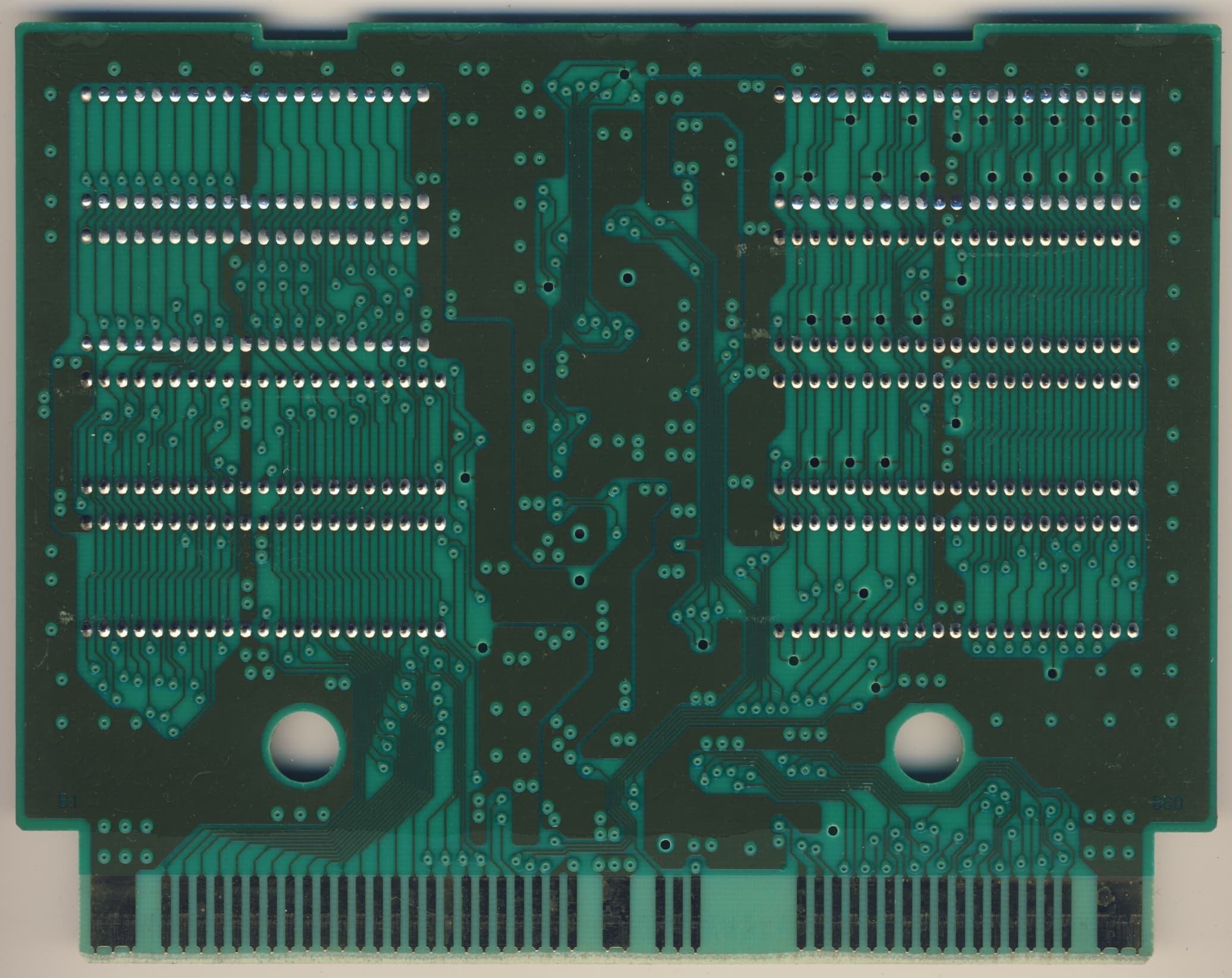 Samurai Shodown IV — official PCB back