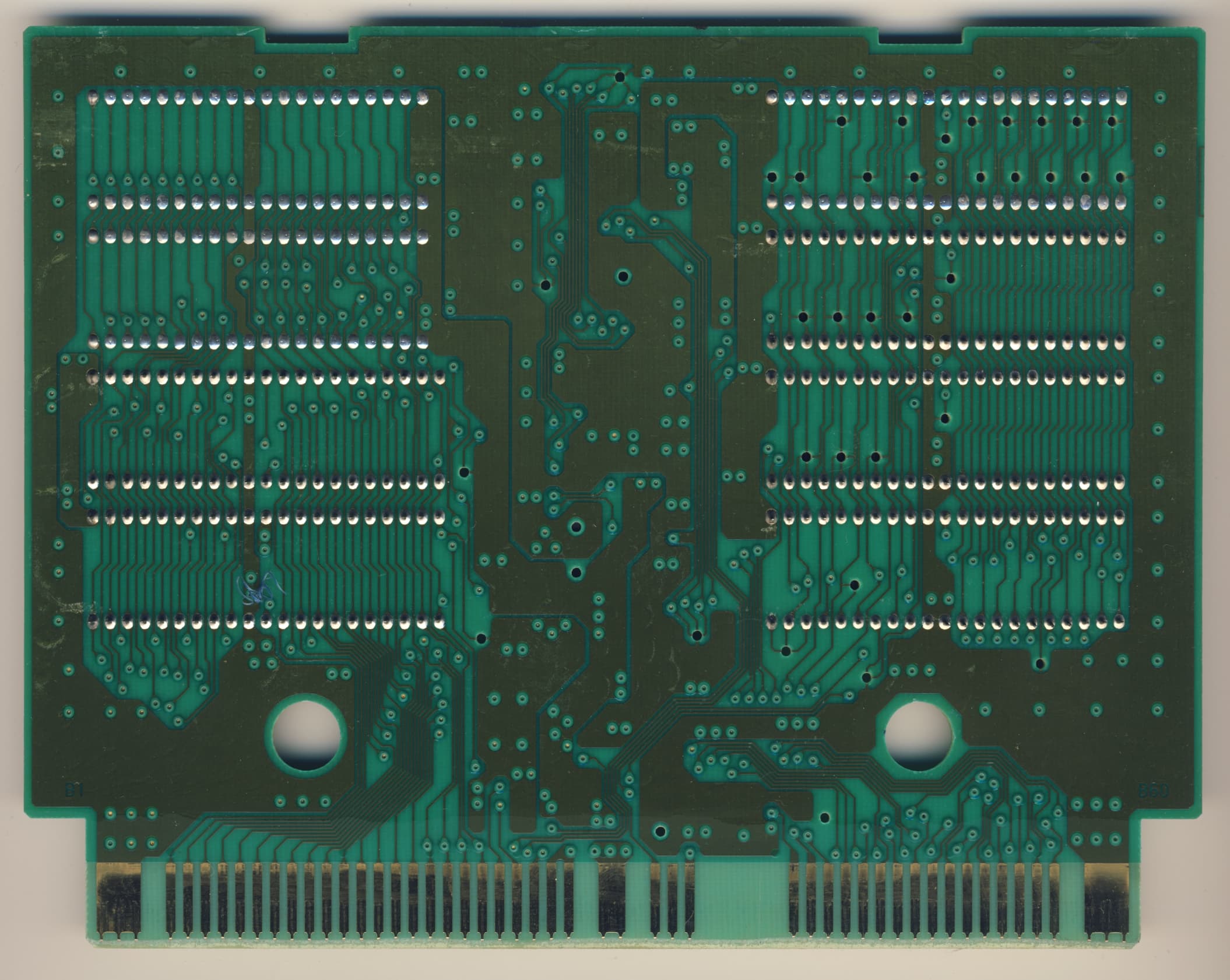 Samurai Shodown IV — official PCB back