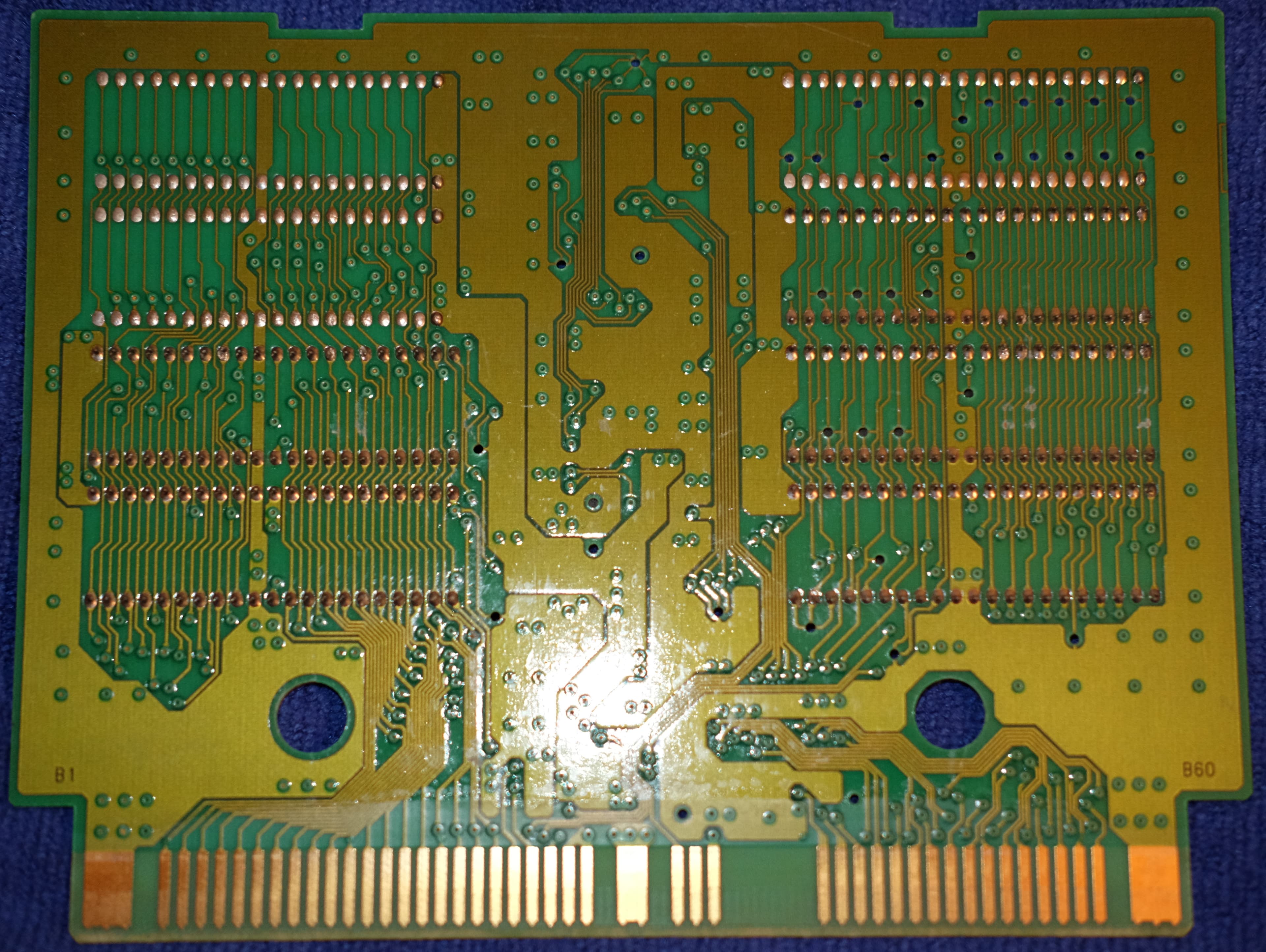 Samurai Shodown IV — official PCB back
