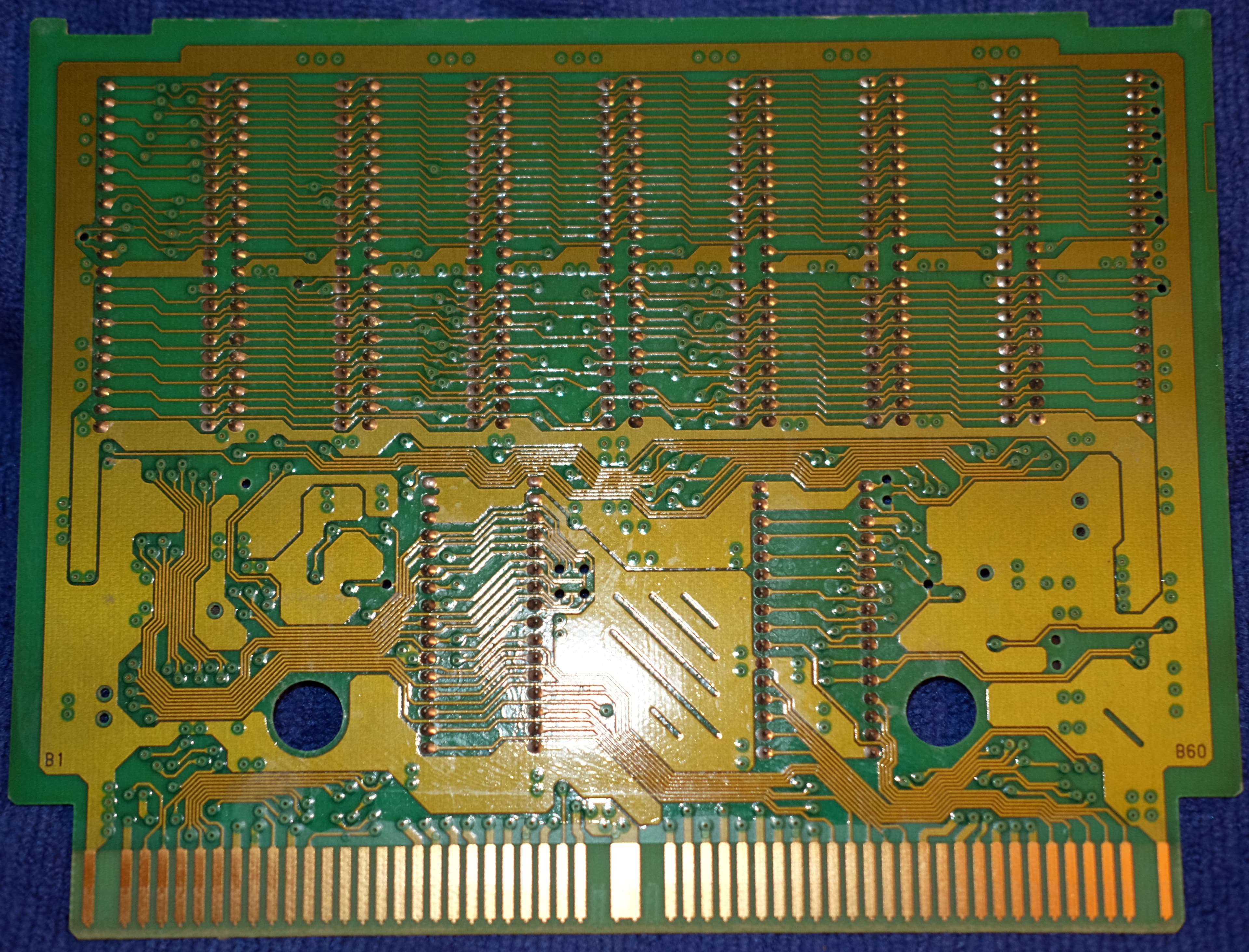 Samurai Shodown IV — official PCB back