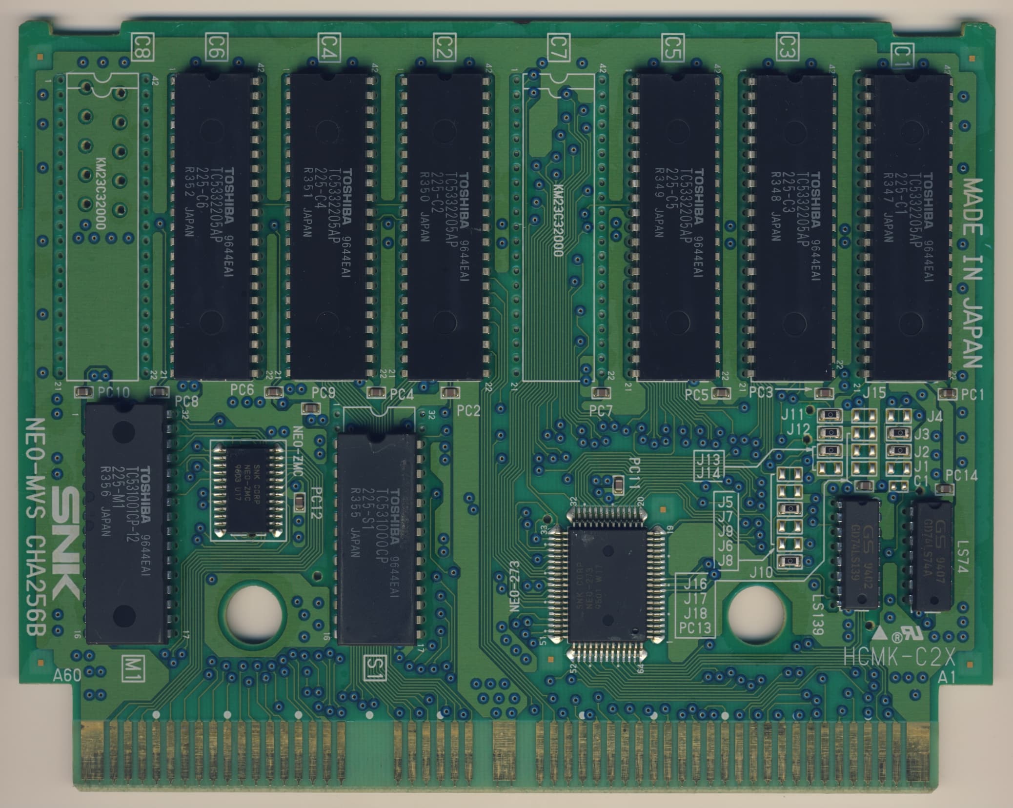 Waku Waku 7 — official PCB back