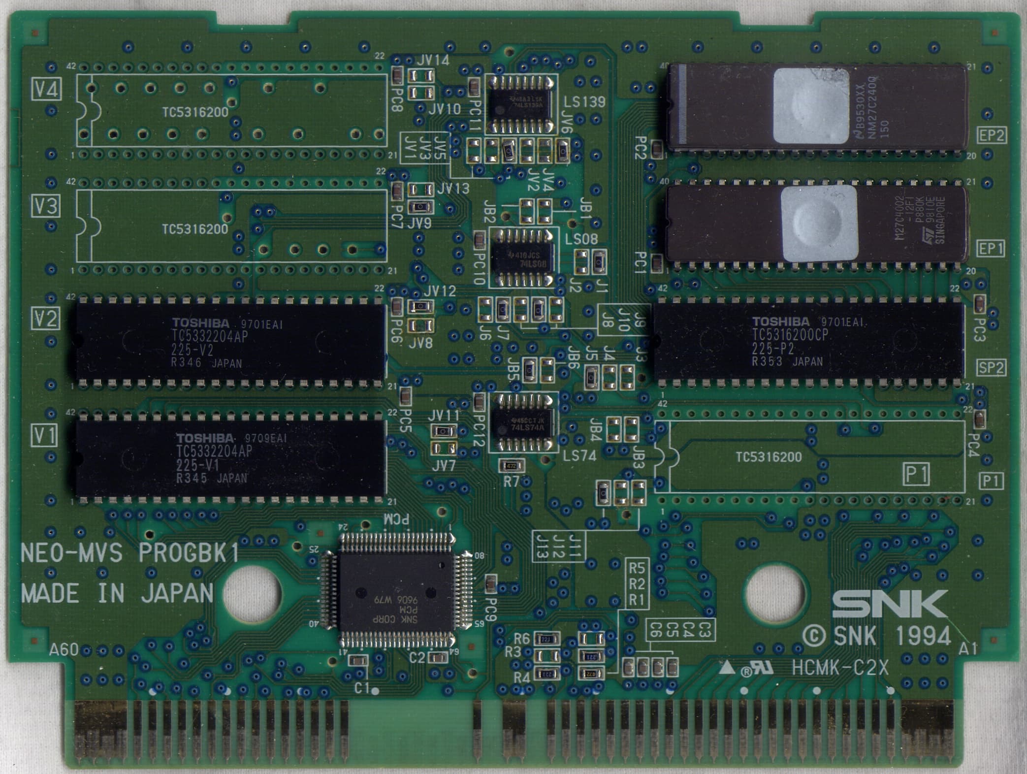 Waku Waku 7 — official PCB back