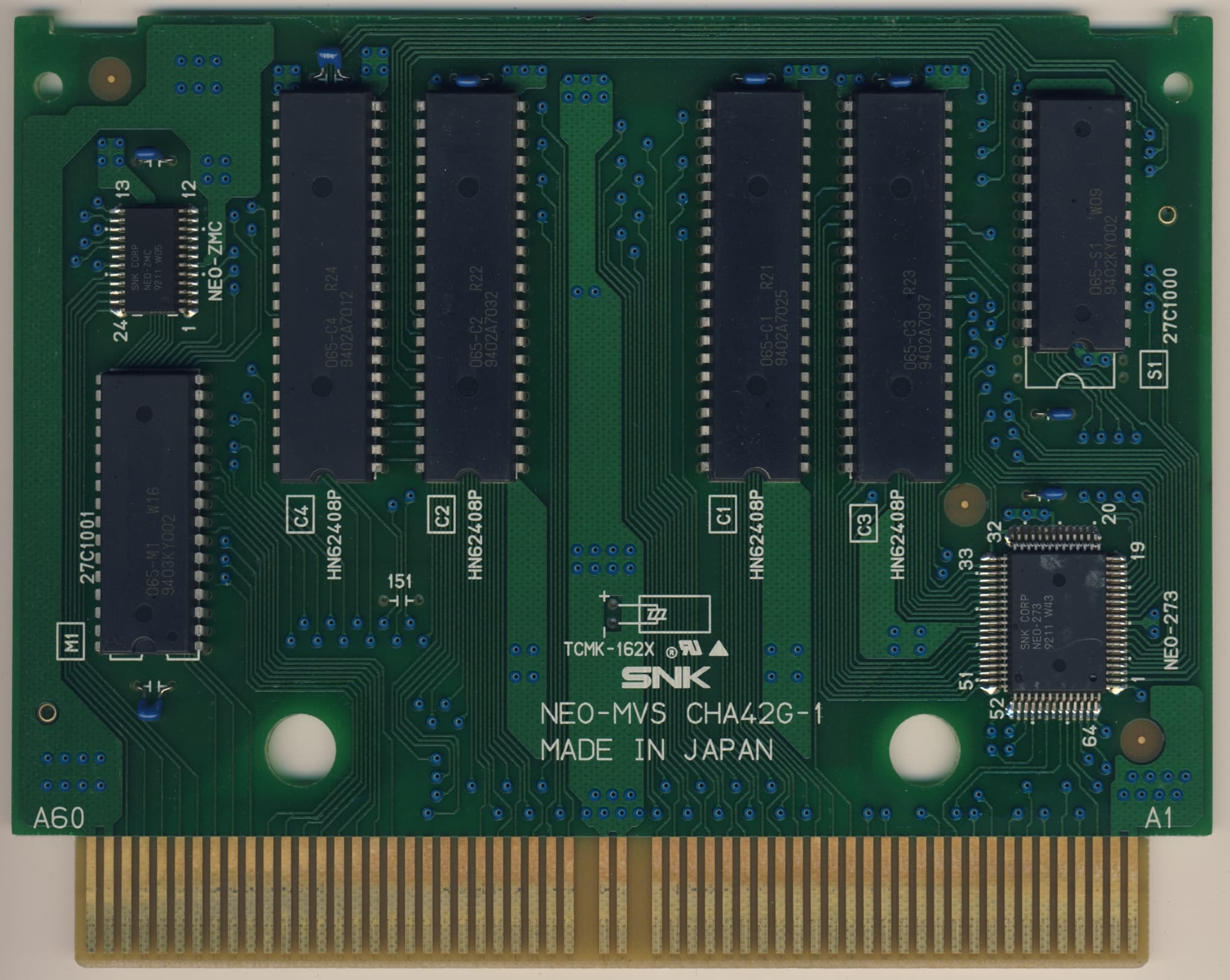 Windjammers — official PCB back